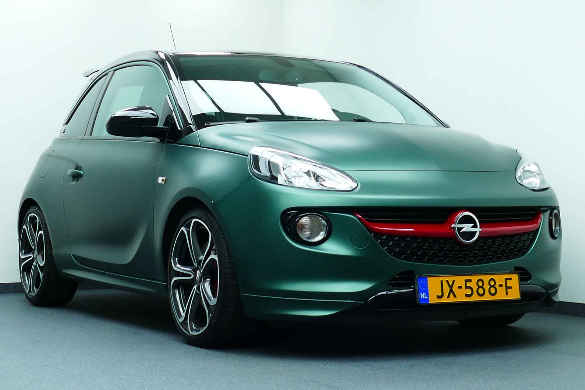 Opel ADAM 1.4 150pk Turbo S Mat Groen Wrap. 18"LMV, Clima, Cruise, Sportstoelen - 2/32