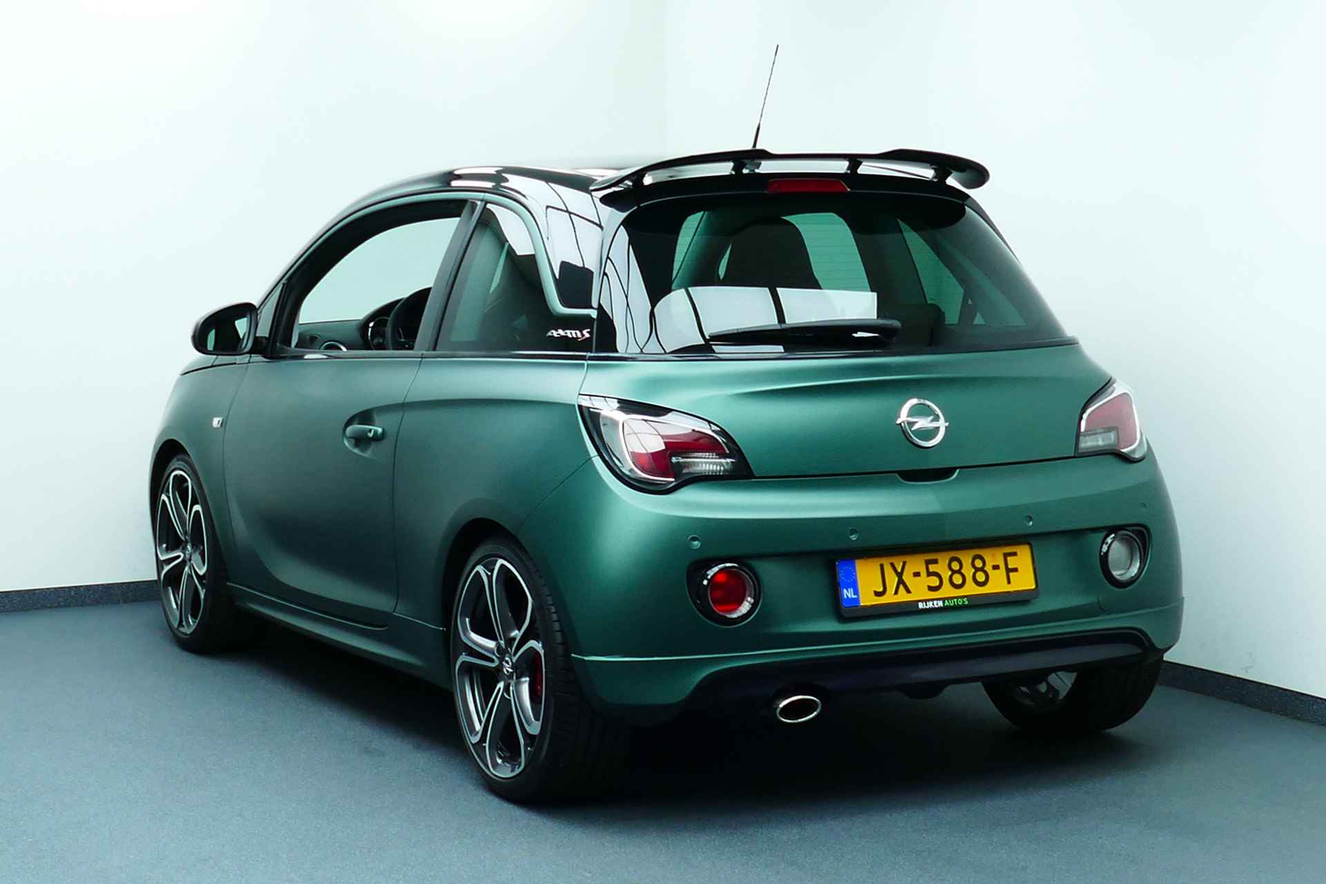 Opel ADAM 1.4 150pk Turbo S Mat Groen Wrap. 18"LMV, Clima, Cruise, Sportstoelen - 7/32