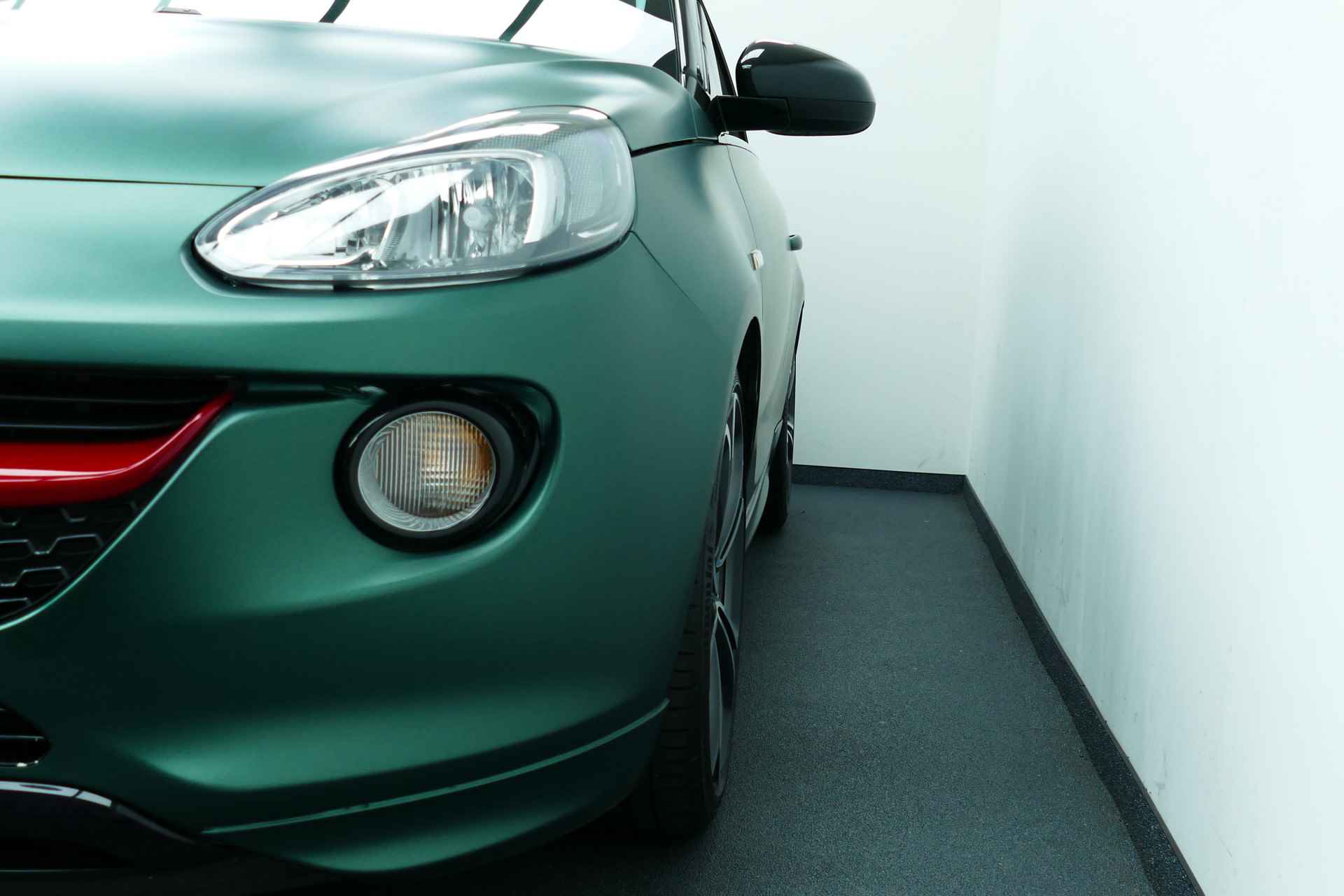 Opel ADAM 1.4 150pk Turbo S Mat Groen Wrap. 18"LMV, Clima, Cruise, Sportstoelen - 16/32