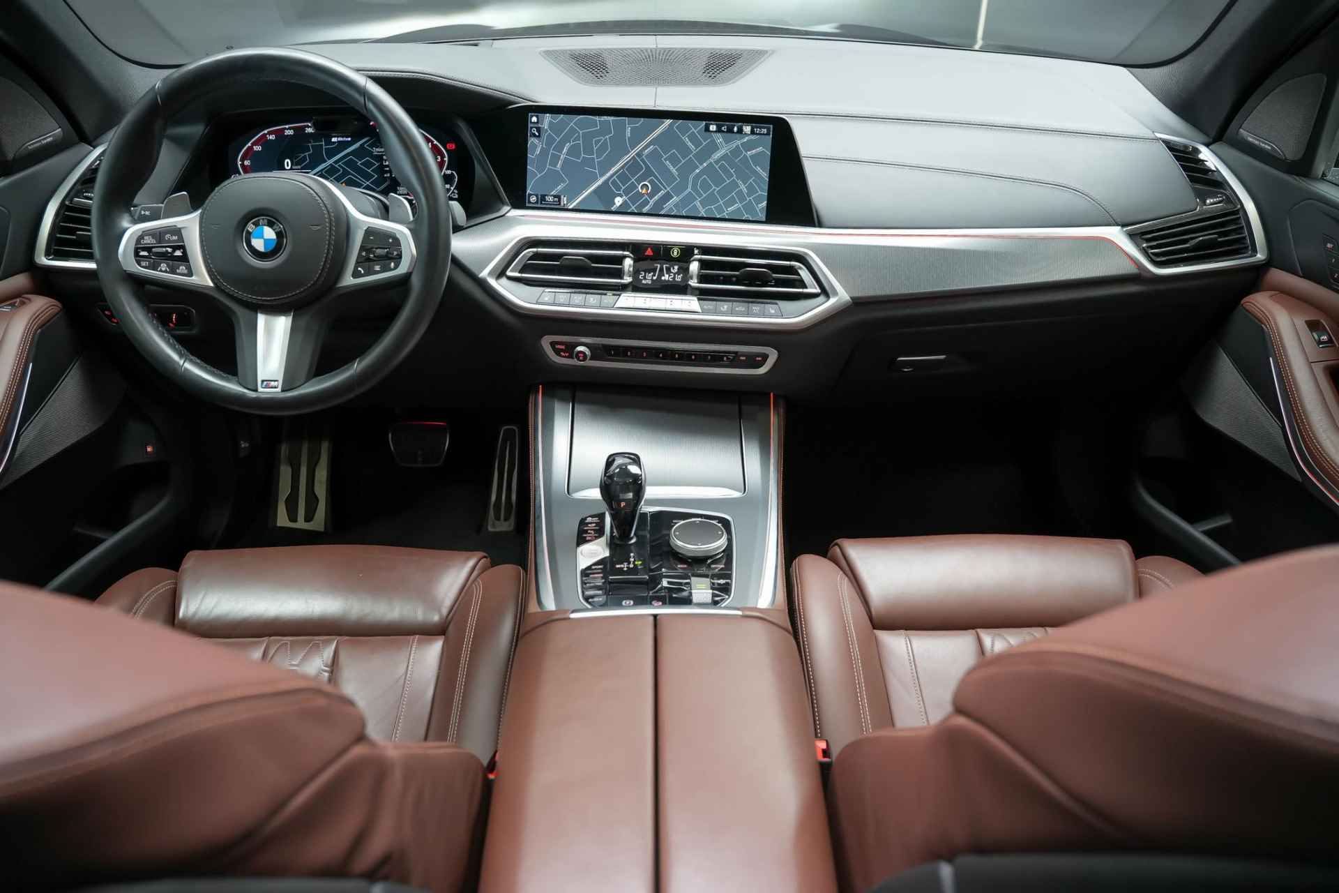 BMW X5 xDrive 45e High Executive |luchtvering|laser|memory|22 inch|HUD|360 camera|Harman Kardon|blind spot|Apple carplay|Android Auto|verwarmde en gekoelde bekerhouders| - 25/46