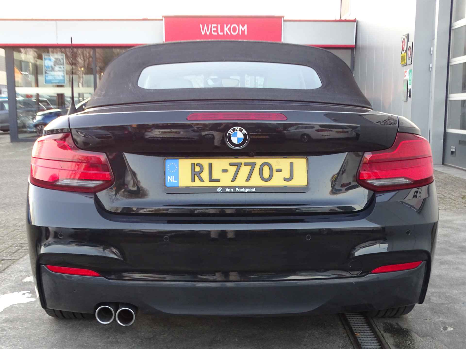 BMW 220i Cabrio AUT High Executive M PAKKET, Leder, NAVI, Camera, Compleet! - 19/70