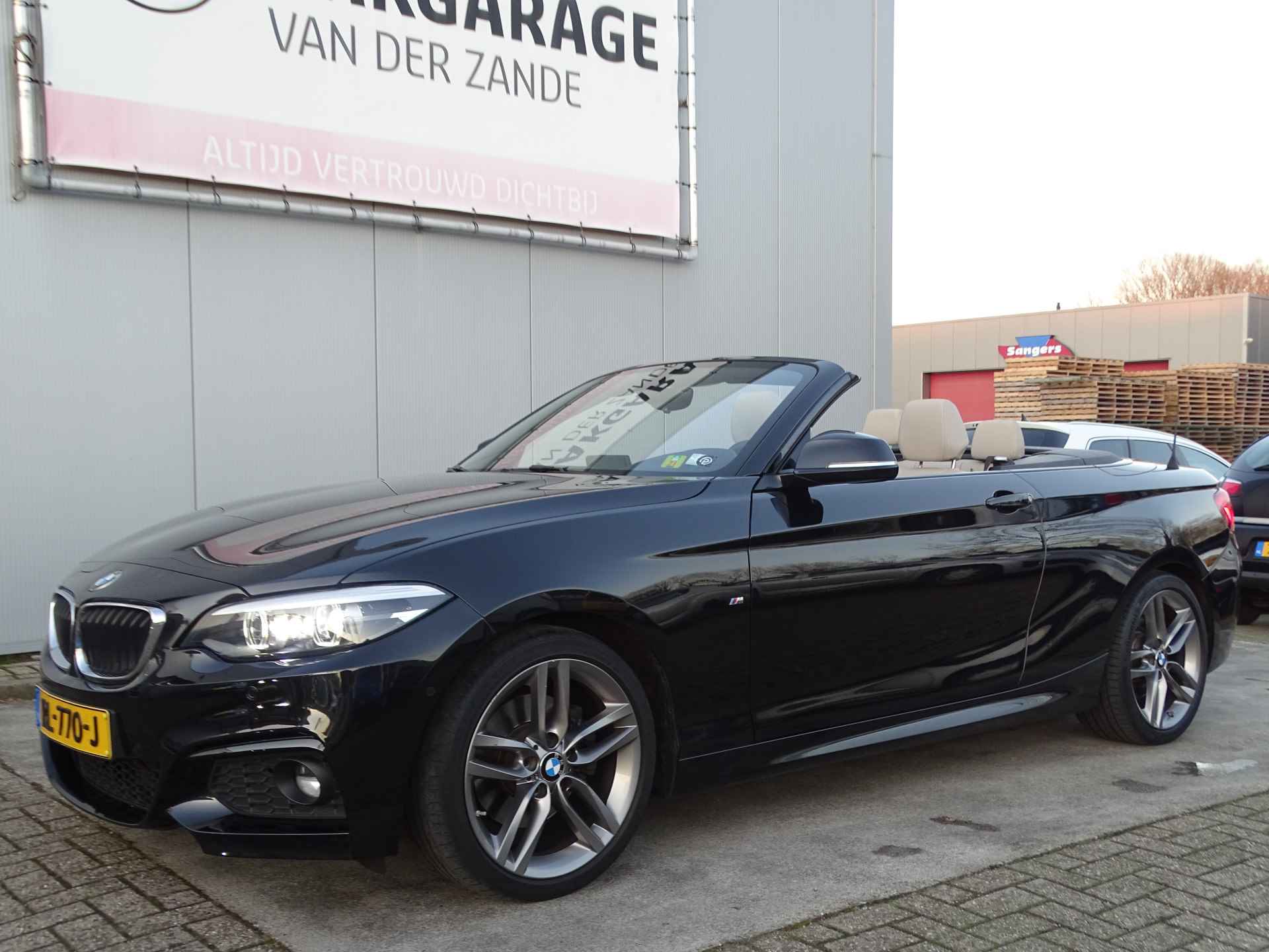 BMW 220i Cabrio AUT High Executive M PAKKET, Leder, NAVI, Camera, Compleet! - 26/70