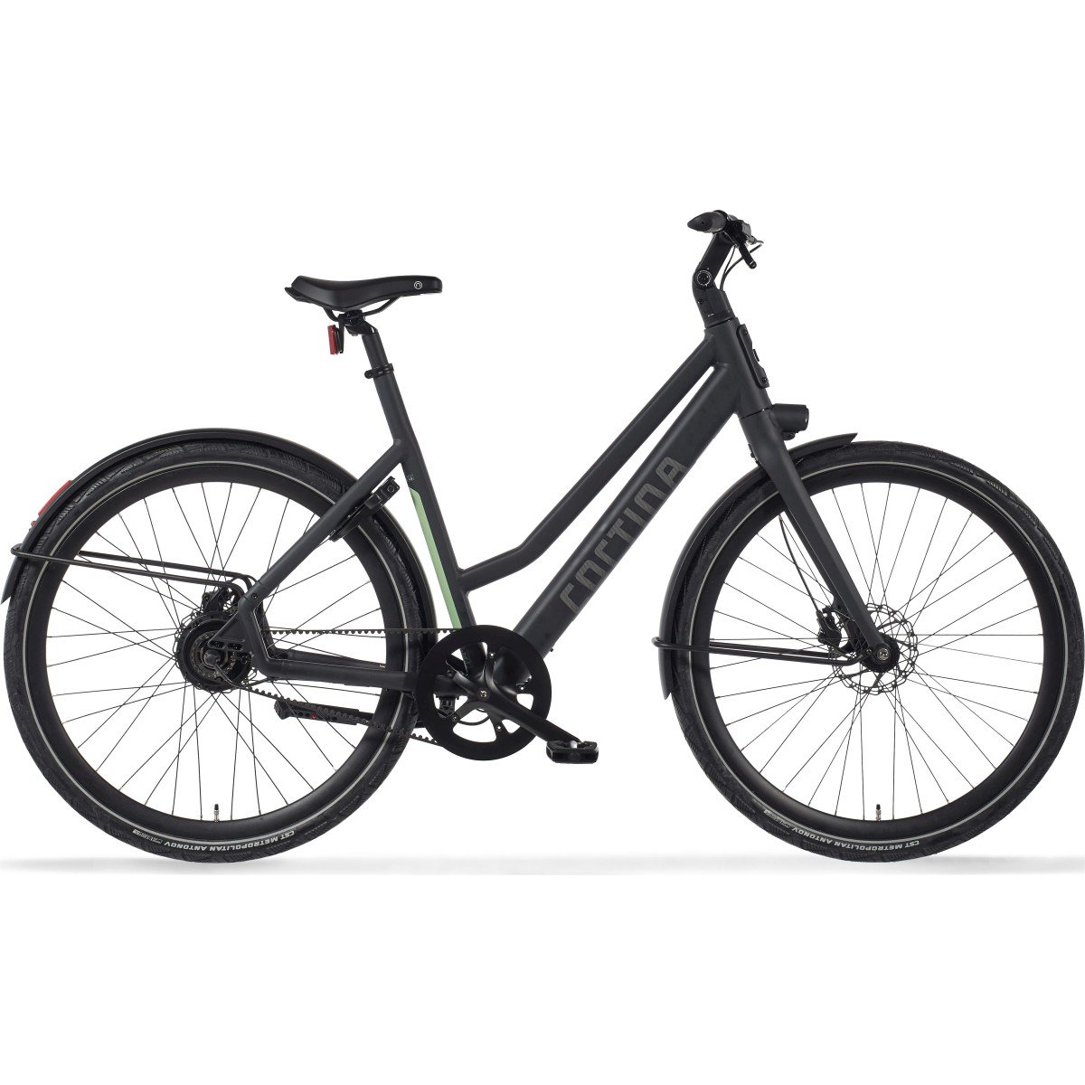 CORTINA E-Lett 360Wh Dames Graphite Black Matt 57cm 2023