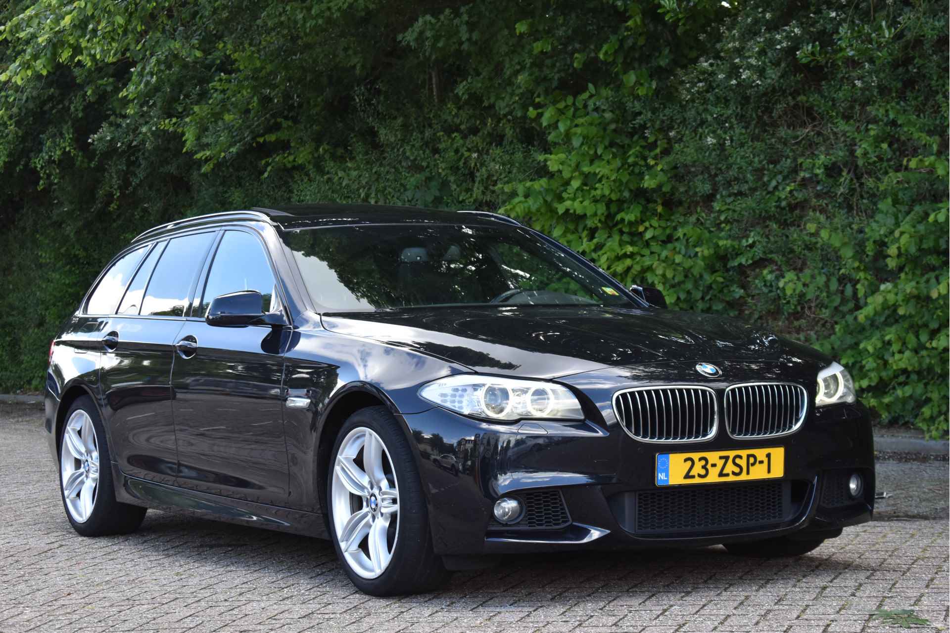 BMW 5 Serie Touring 520i High Executive M-Sport | NL-Auto | Pano.dak | Afn.haak | Leder | Nav | Stoelverw | LED / Xenon | NAP - 7/66