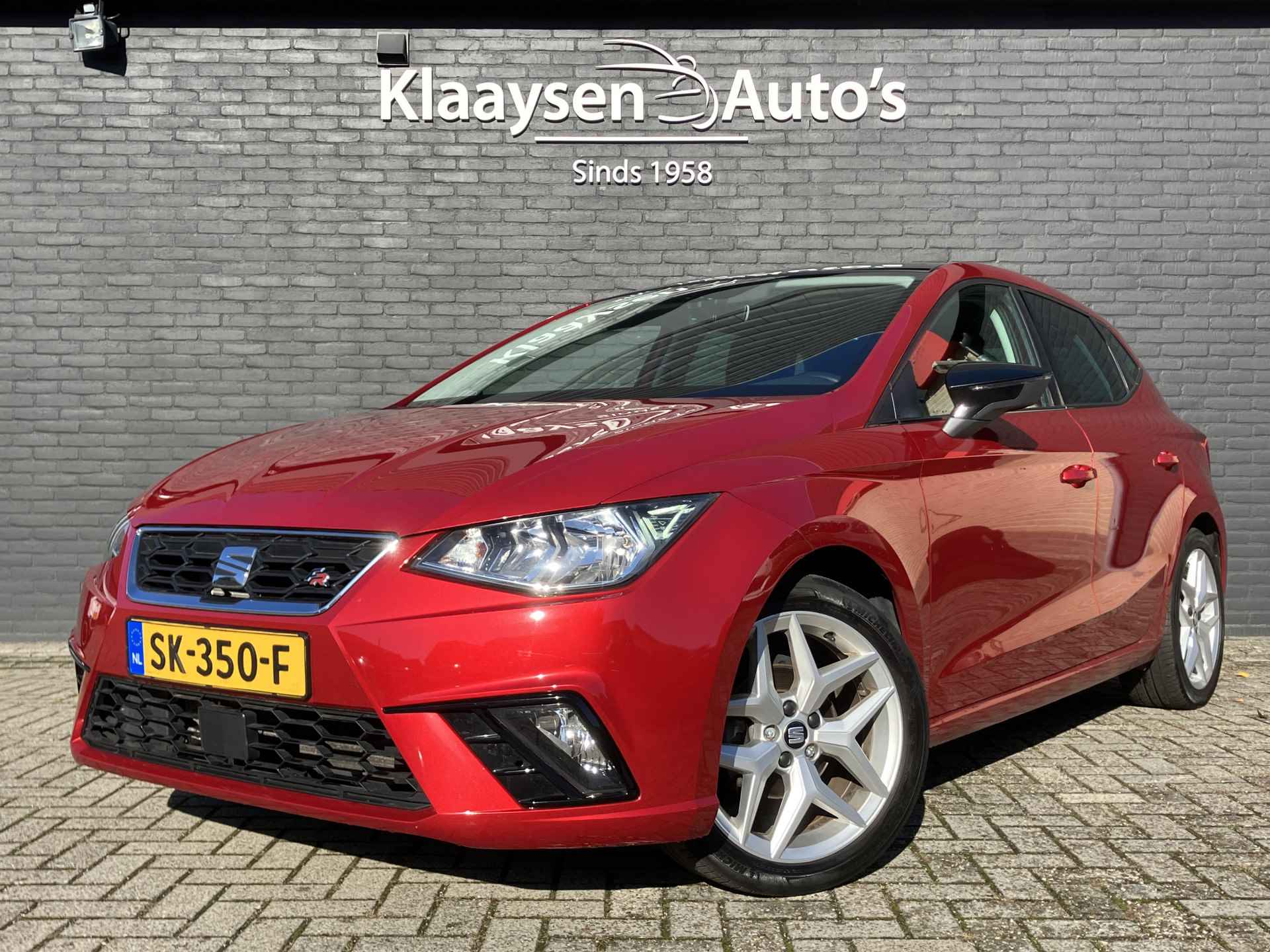 SEAT Ibiza 1.0 TSI FR Sport | 1e eigenaar | panoramadak | adaptieve cruise | bluetooth | sportstoelen | apk t/m 9-2026 - 1/38