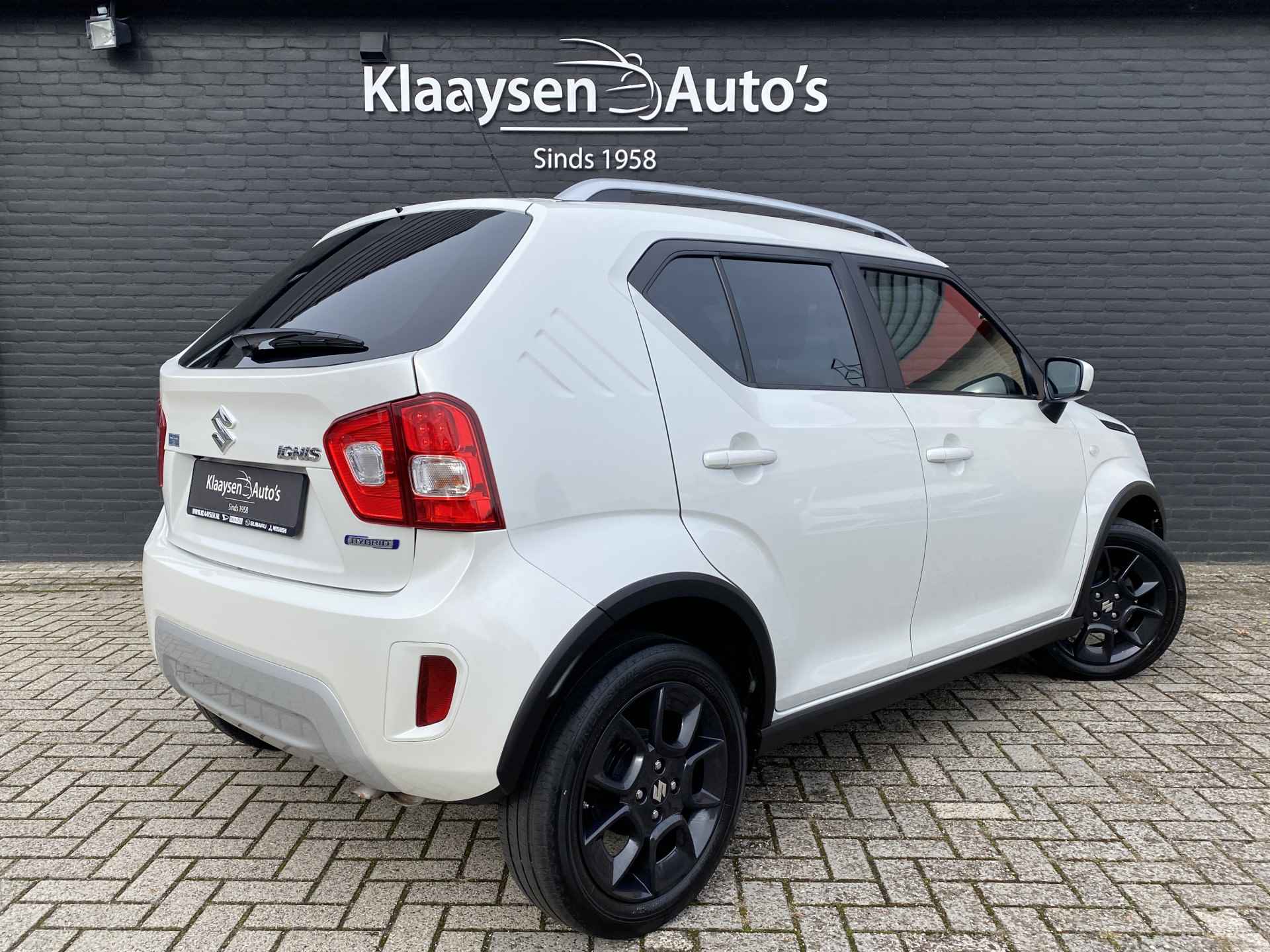 Suzuki Ignis 1.2 Smart Hybrid Select AUT. | 1e eigenaar | dealer onderhouden | apple carplay | wit metallic | camera | BTW auto - 6/36