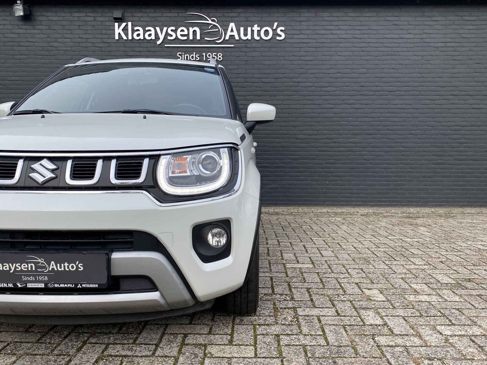 Suzuki Ignis 1.2 Smart Hybrid Select AUT. | 1e eigenaar | dealer onderhouden | apple carplay | wit metallic | camera | BTW auto - 12/36