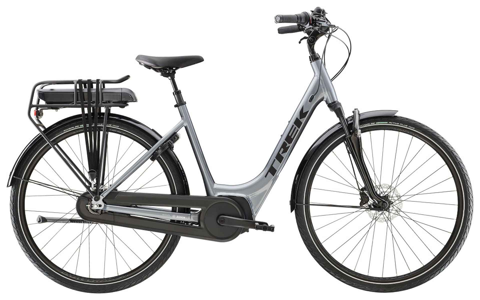 TREK District+ 2 Lowstep 500Wh Dames Galactic Grey S 45cm S 2023 - 1/1