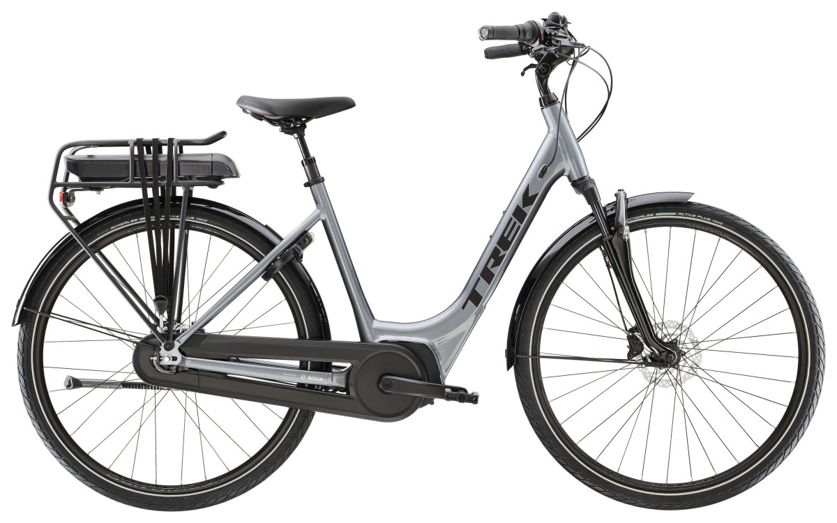 TREK District+ 2 Lowstep 500Wh Dames Galactic Grey S 45cm S 2023