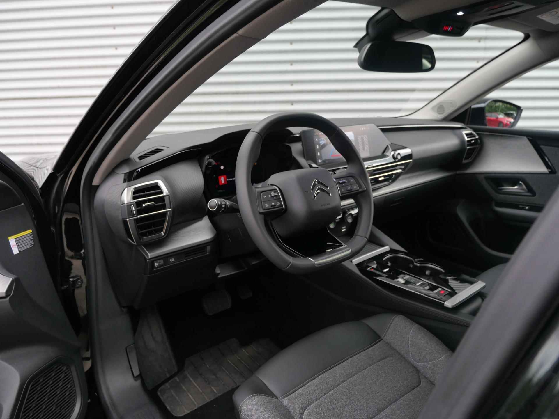 Citroën C5 X Feel Pack 1.2 PureTech 130pk EAT8 AUTOMAAT NAVI | ADAPTIVE CRUISE | CAMERA | 19" LM-VELGEN | STOEL + VOORRUITVERW. | CLIMA - 19/60