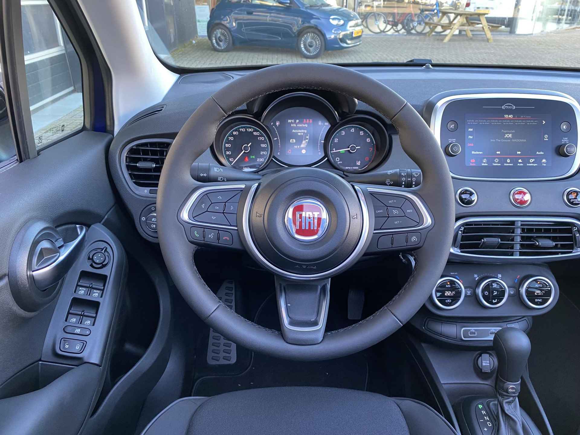 Fiat 500 X 1.5 Hybrid Automaat Cabrio | Pack Style | Pack Comfort | Blu Venezia | Informeer naar de beschikbaarheid - 6/28