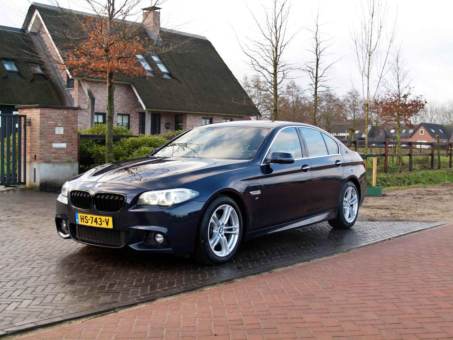 BMW 5-serie 520i Executive | M-pakket | Cruise Control | Parkeersensoren | Leer | - 6/31