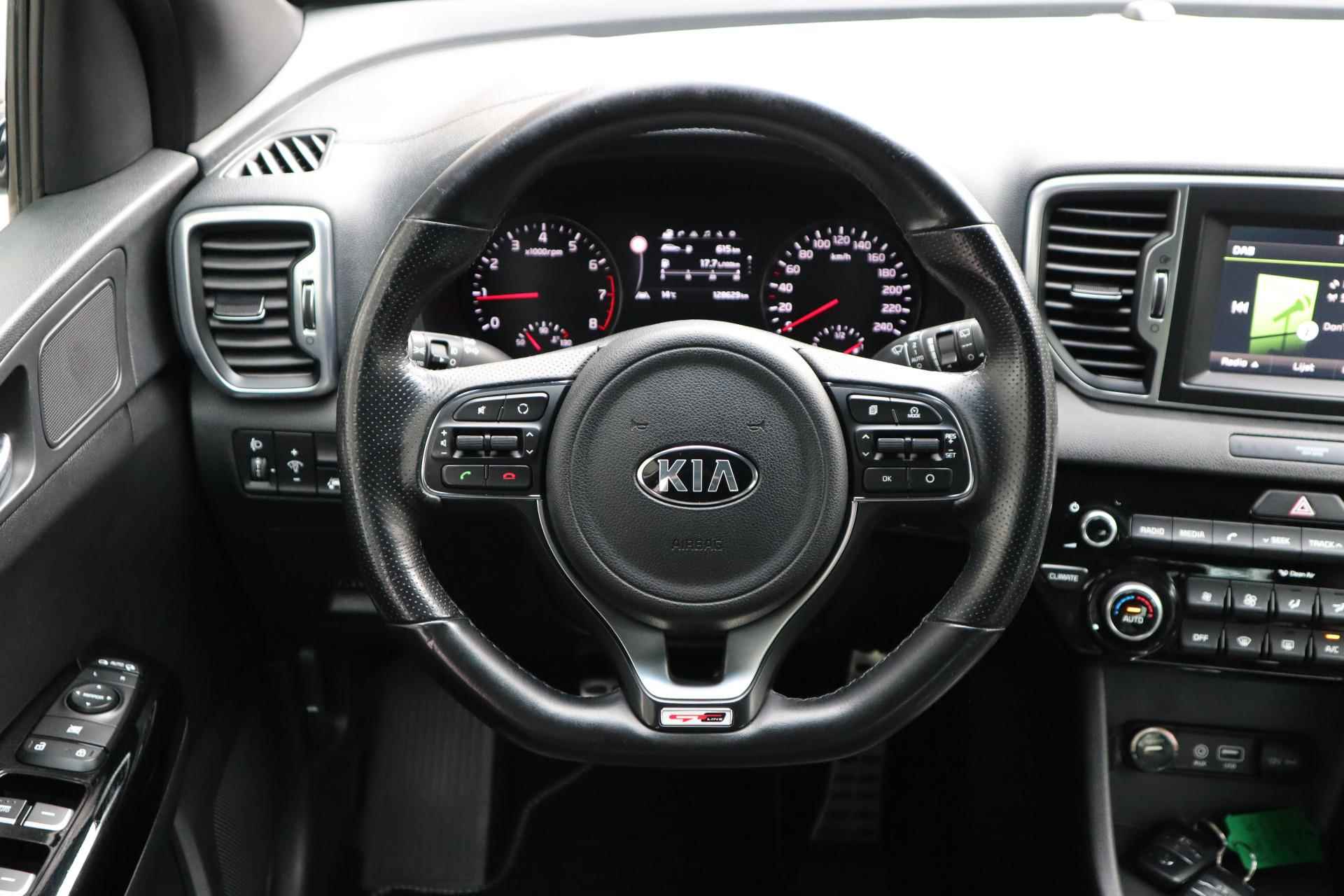 Kia Sportage 1.6 T-GDI GT-Line First Edition LEDER / NAVIGATIE / CAMERA / TREKHAAK - 18/35