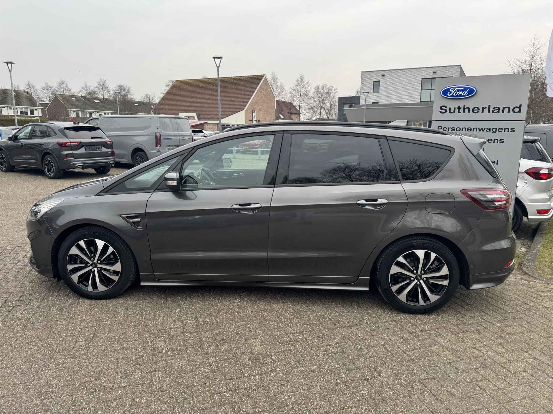 Ford S-Max 2.5 FHEV ST-Line Hybride Automaat 190pk | Adaptieve Cruise | SONY Audio | Dode hoeksensoren | Full LED Koplampen | Elektrische Achterklep - 6/25