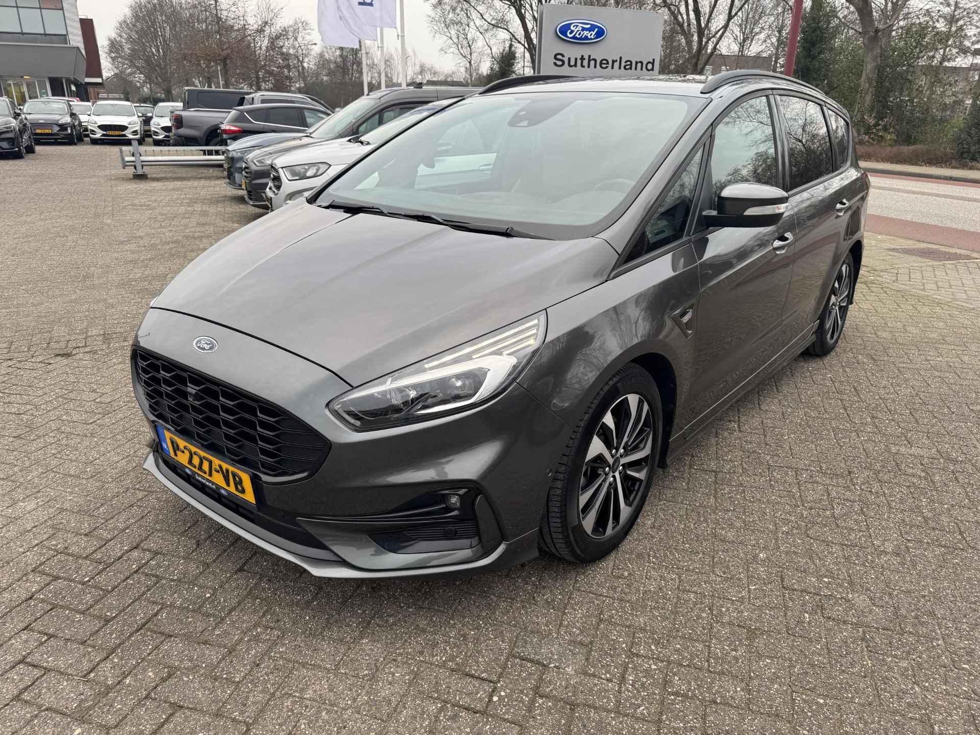 Ford S-Max 2.5 FHEV ST-Line Hybride Automaat 190pk | Adaptieve Cruise | SONY Audio | Dode hoeksensoren | Full LED Koplampen | Elektrische Achterklep - 7/25