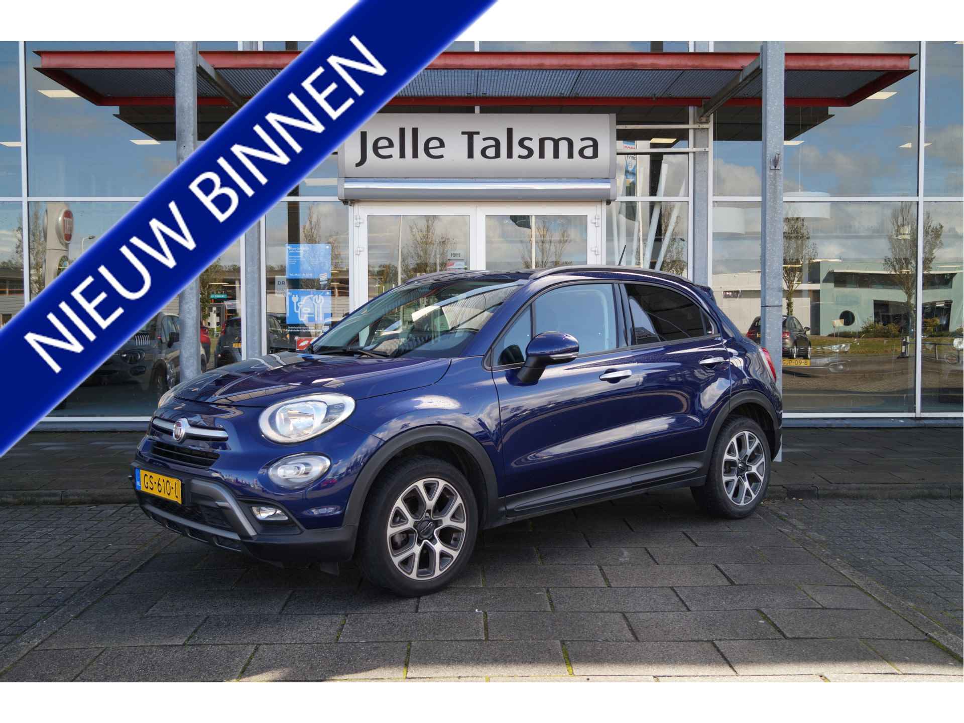 Fiat 500X 1.4 Turbo 140pk Cross│17'' velgen│Clima│Cruise│Navi│Parkeersensoren - 1/6