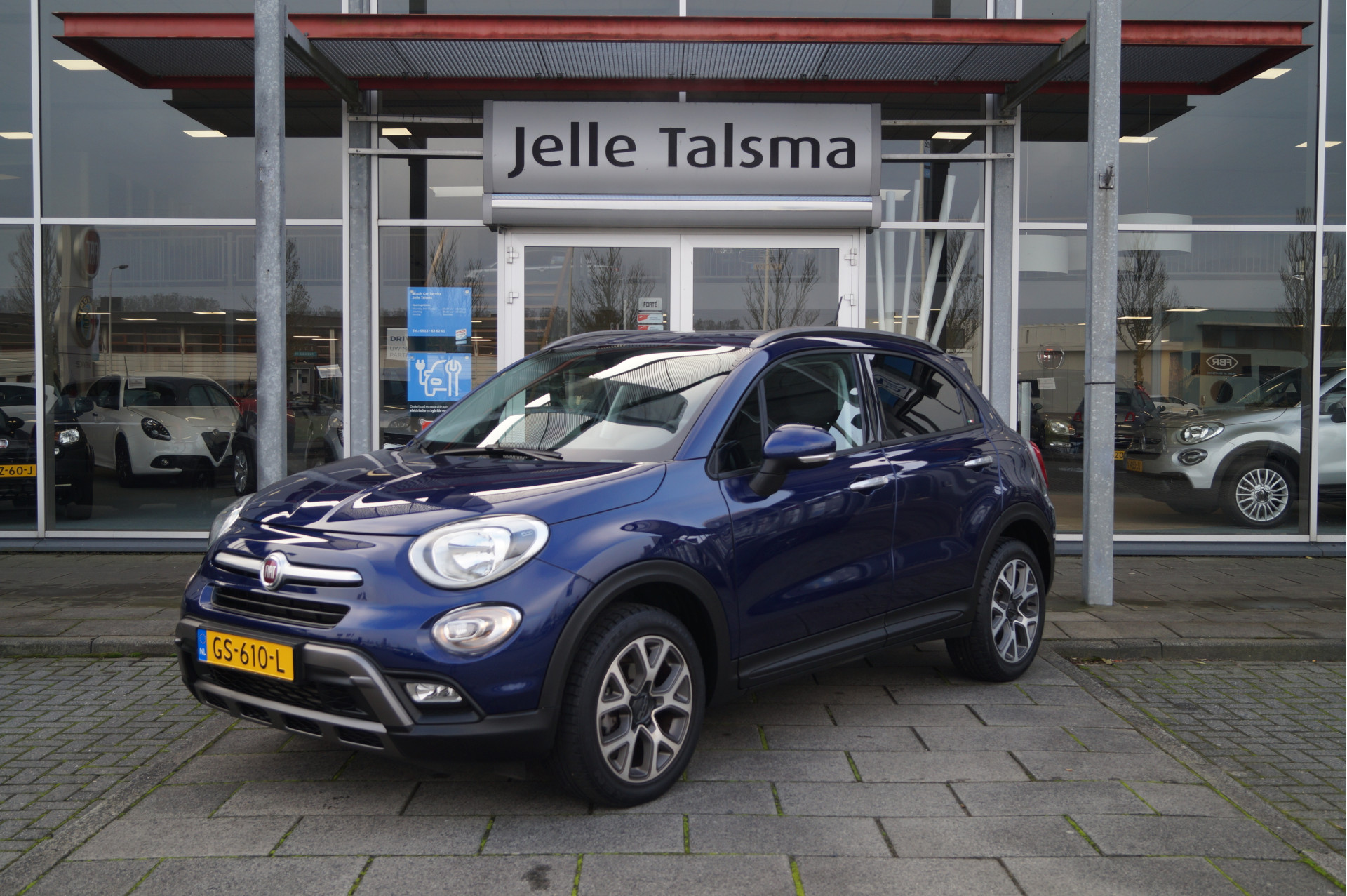 Fiat 500X 1.4 Turbo 140pk Cross│17'' velgen│Clima│Cruise│Navi│Parkeersensoren