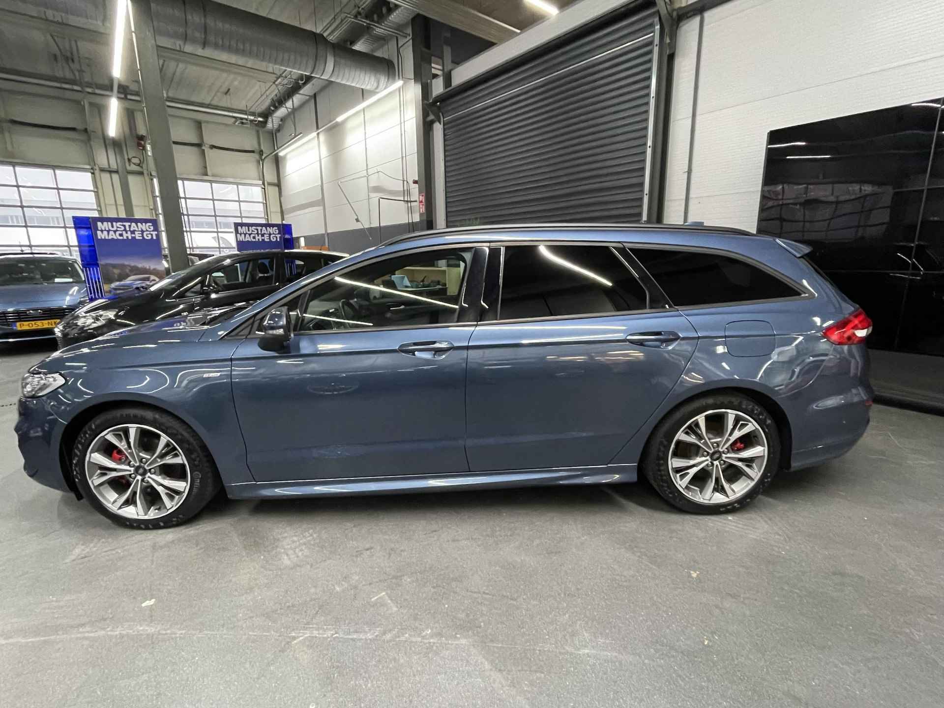 Ford Mondeo Wagon 2.0 IVCT HEV ST-Line Hybride | Pano | Leer | Carplay | Navi | Led | Camera | - 3/32