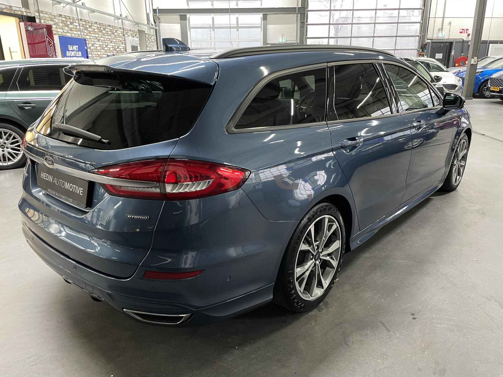 Ford Mondeo Wagon 2.0 IVCT HEV ST-Line Hybride | Pano | Leer | Carplay | Navi | Led | Camera | - 6/32