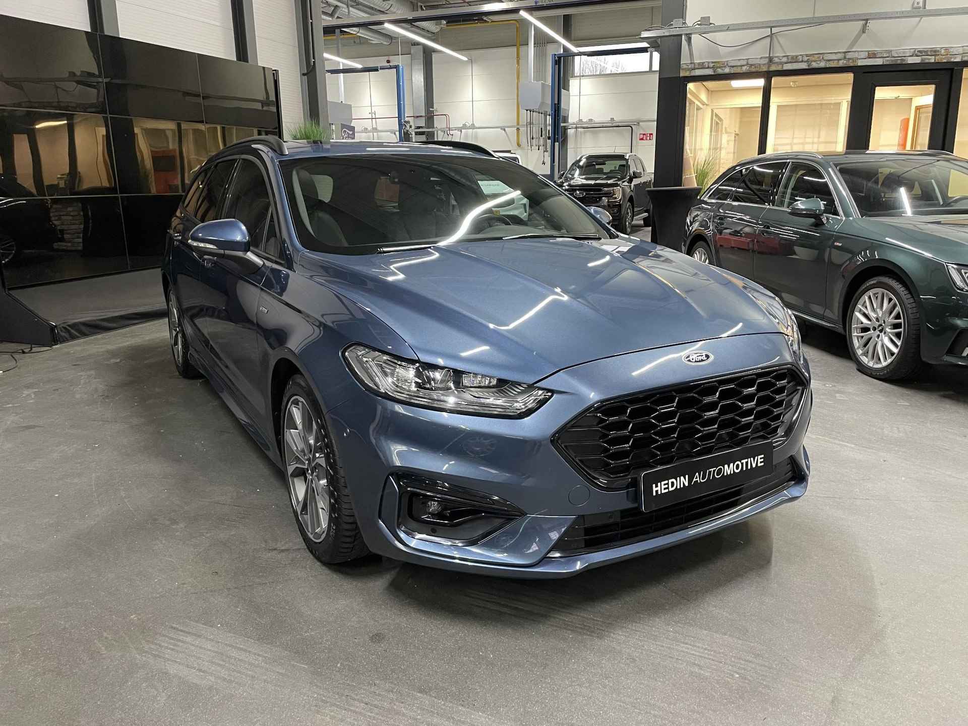 Ford Mondeo Wagon 2.0 IVCT HEV ST-Line Hybride | Pano | Leer | Carplay | Navi | Led | Camera | - 8/32