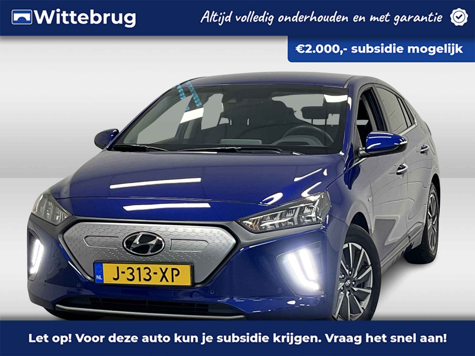 Hyundai IONIQ Premium EV 38 kWh LEDER | BLUELINK NAVIGATIE | FULL  LED | KEURIGE AUTO! - 1/47