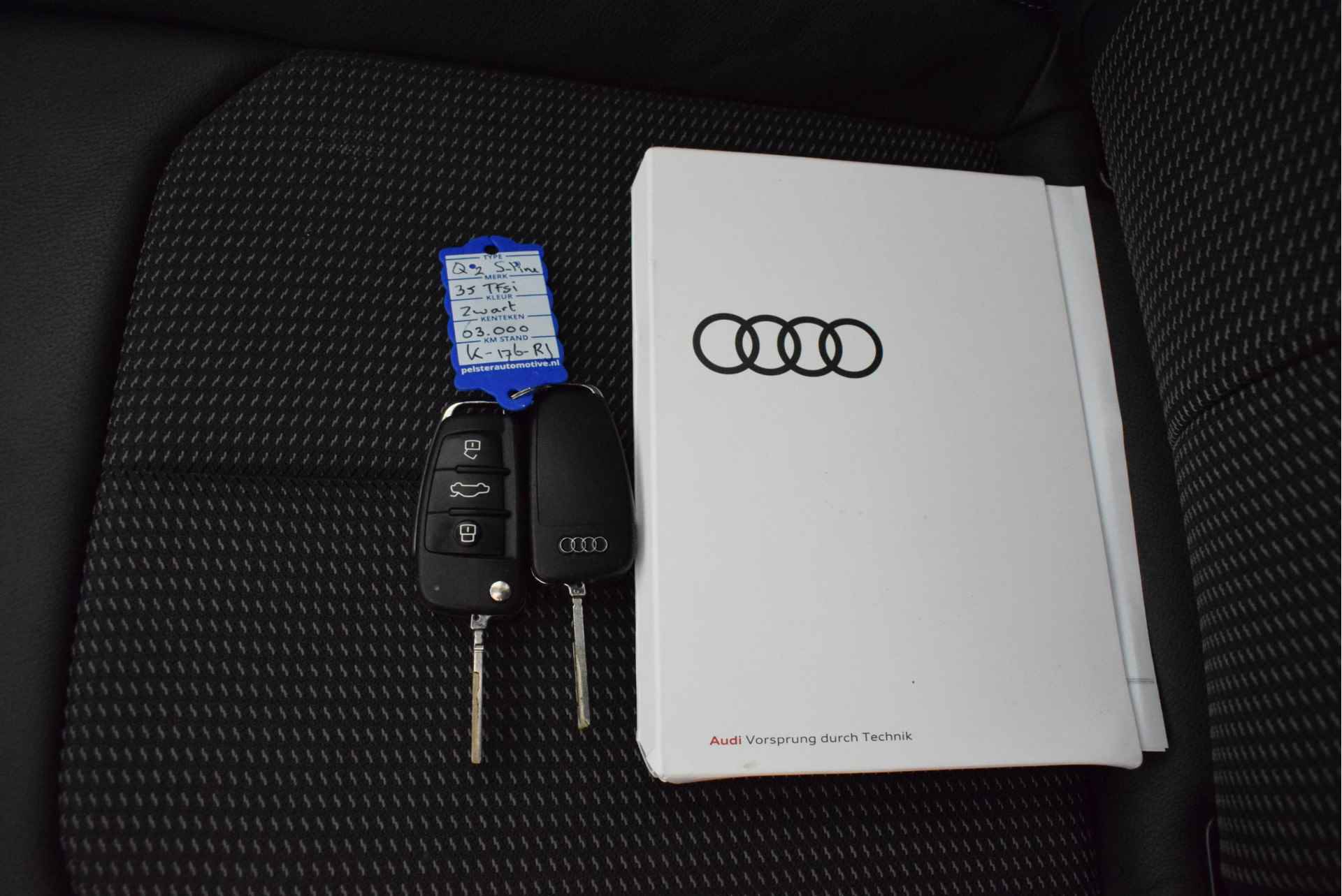 Audi Q2 35 TFSI 150pk S-Tronic 2x S-Line Matrix Led Panoramadak Navigatie - 40/43