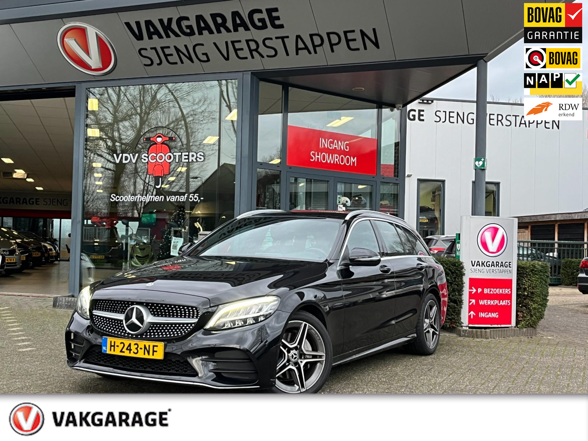 Mercedes-Benz C-klasse Estate 160 Business Solution AMG Limited Bovag rijklaarprijs ! bij viaBOVAG.nl