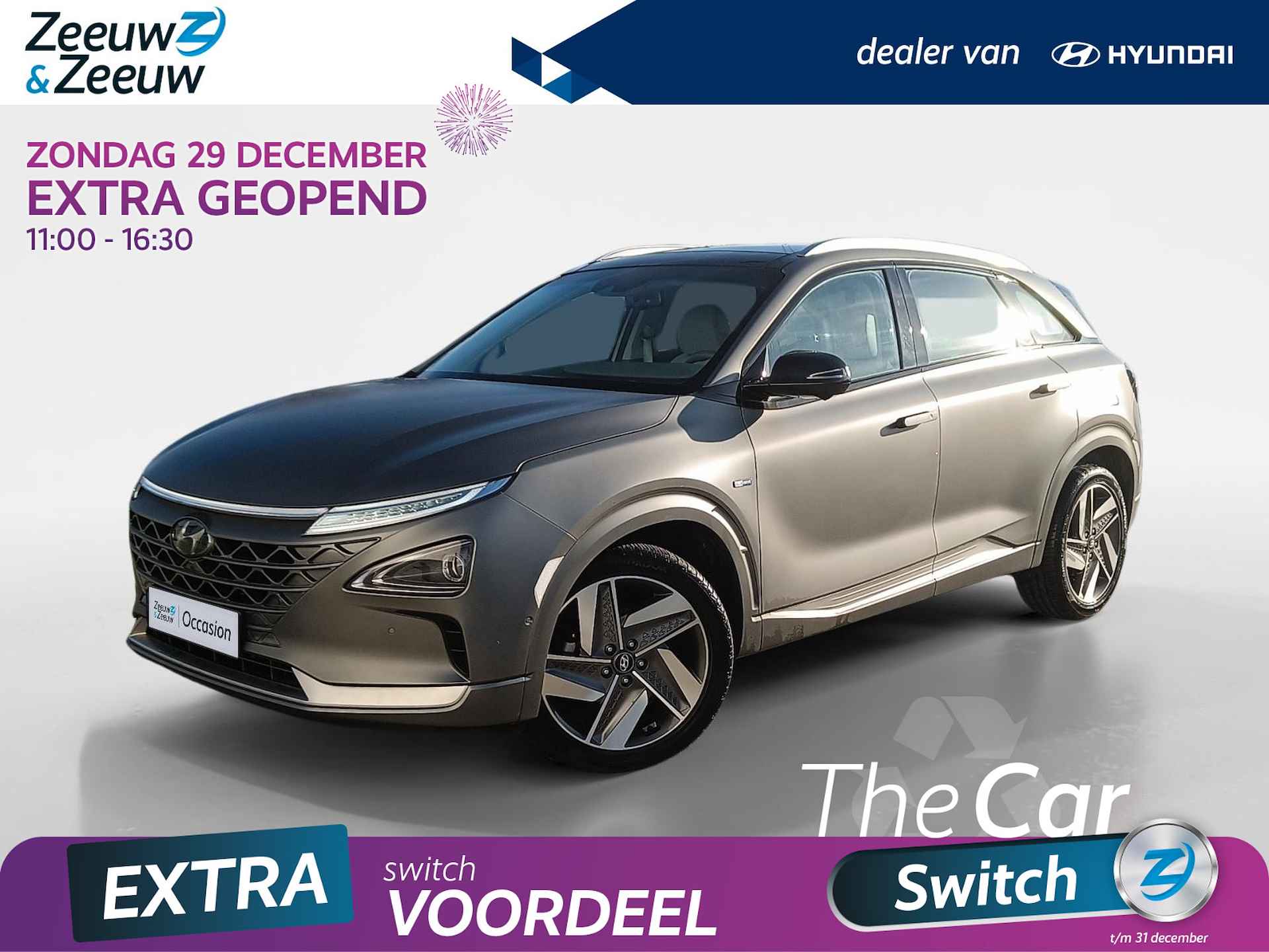 Hyundai NEXO FCEV Plus Pack OP AFSPRAAK TE BEZICHTIGEN| 11.000KM! | 1e eigenaar! | - 1/23