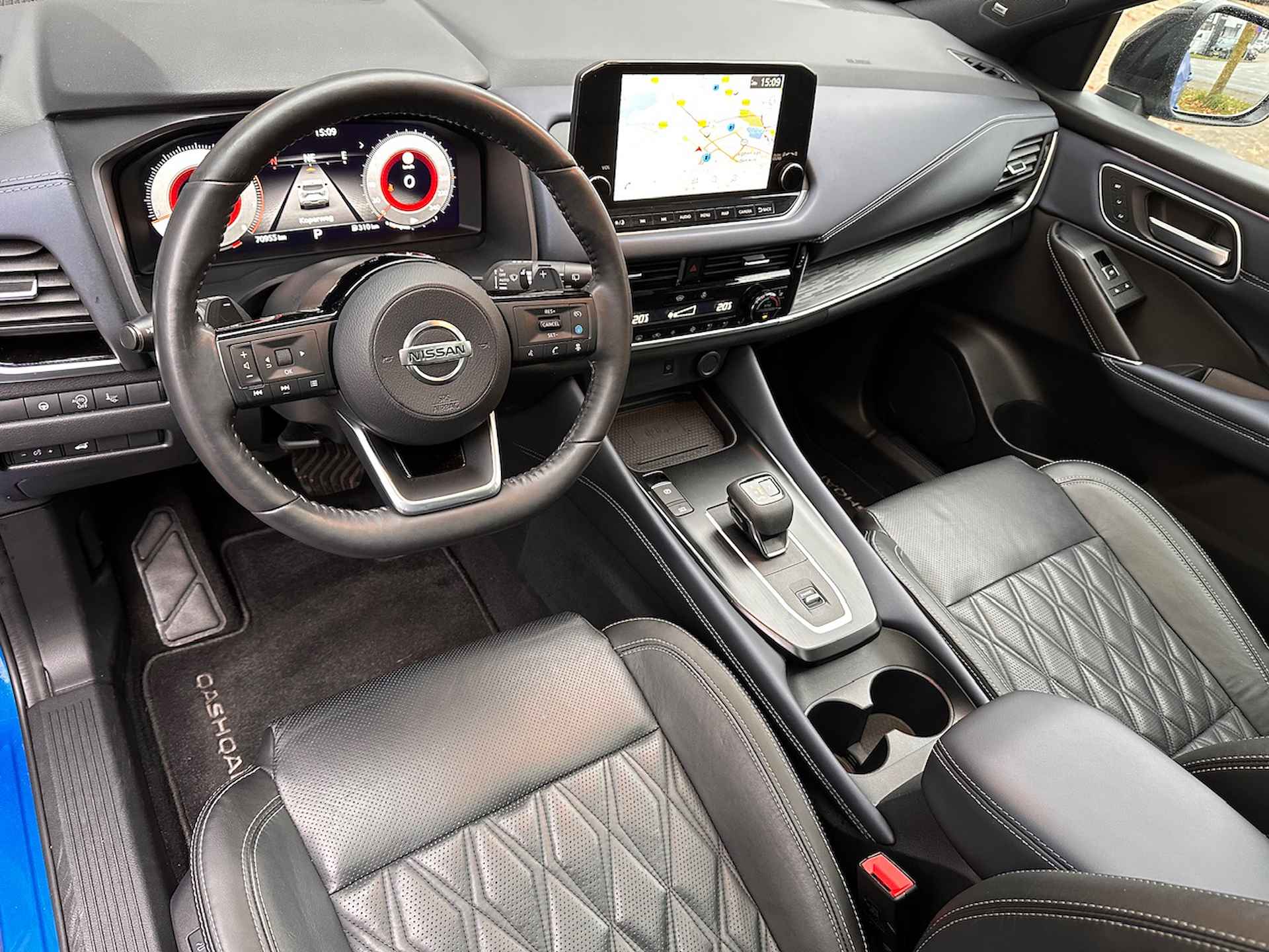 NISSAN Qashqai 1.3 Mild-Hybrid 158pk Xtronic Tekna Plus | Trekhaak | 1.800kg Trekgewicht | Panoramadak | Navigatie | Head-Up | Leder | App Connect | 20 inch - 6/40