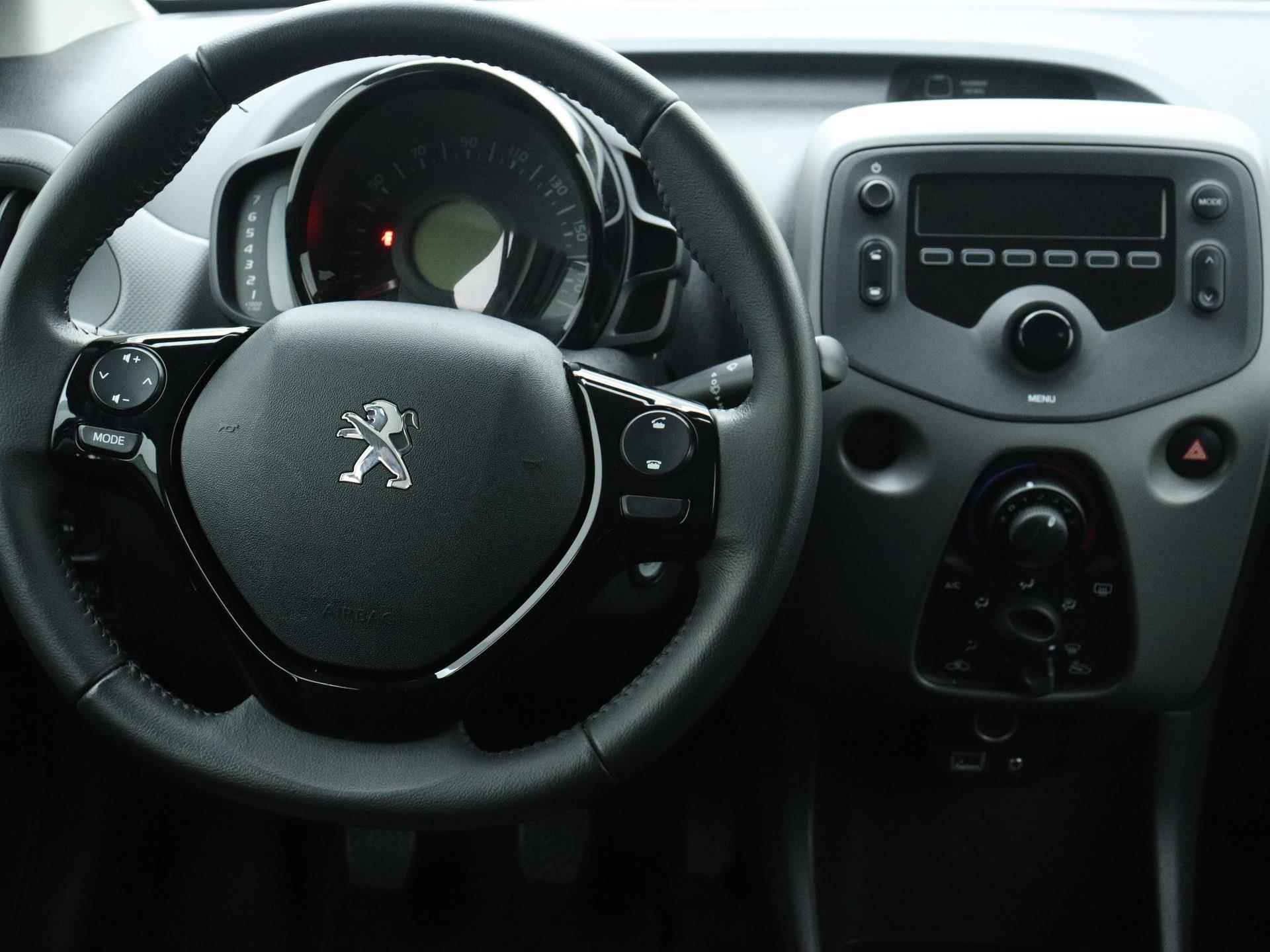 Peugeot 108 Active 72pk | Airco | Mistlampen Voor | Bluetooth | Lederen Stuur | Buitenspiegels Elektrisch Verstel- En Verwarmbaar - 19/31