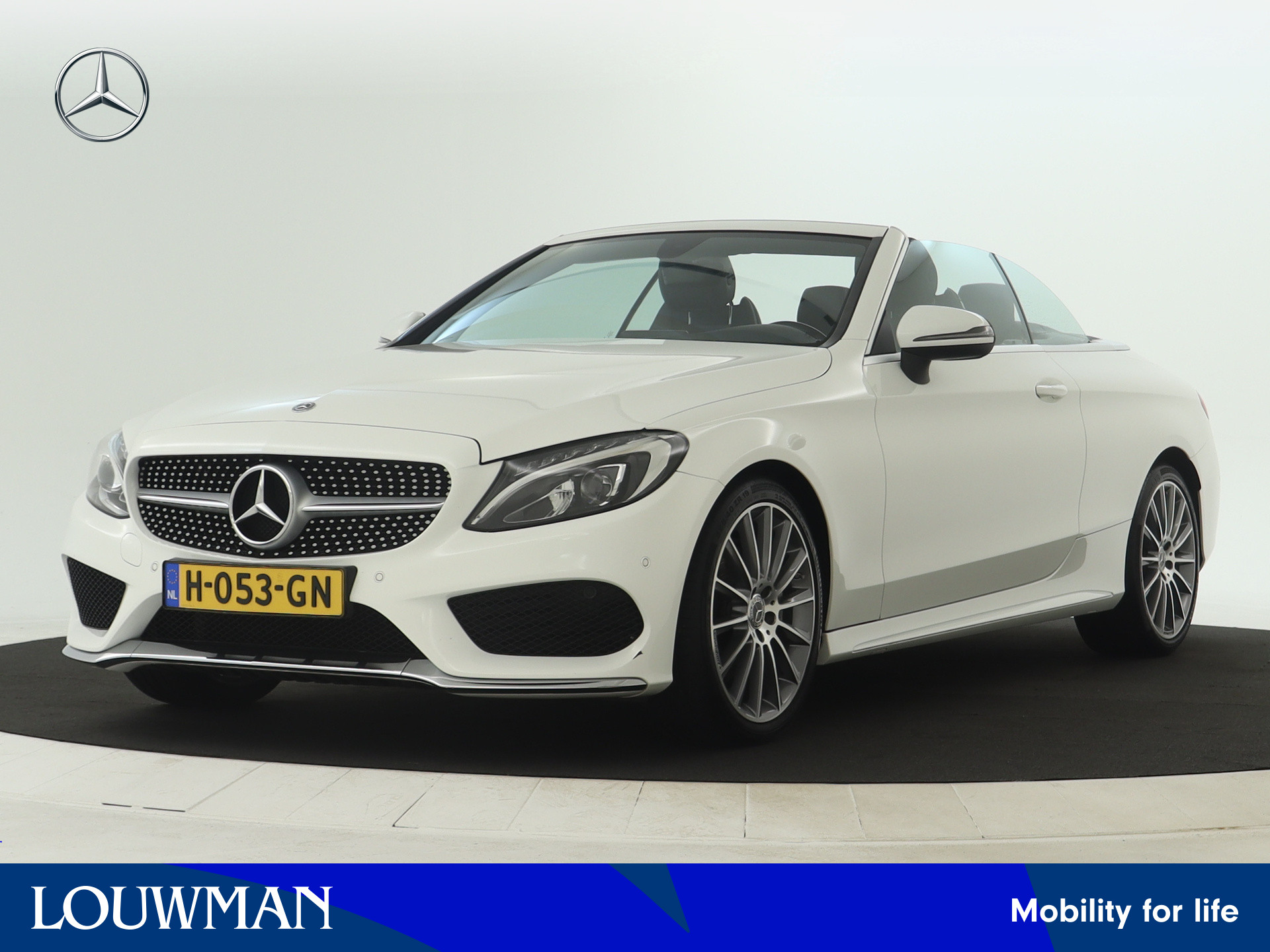 Mercedes-Benz C-Klasse Cabrio 180 AMG Sportpakket | Aircap & Airscarf | Burmester Sound | Sfeerverlichting | Stoelverwarming |  LED |