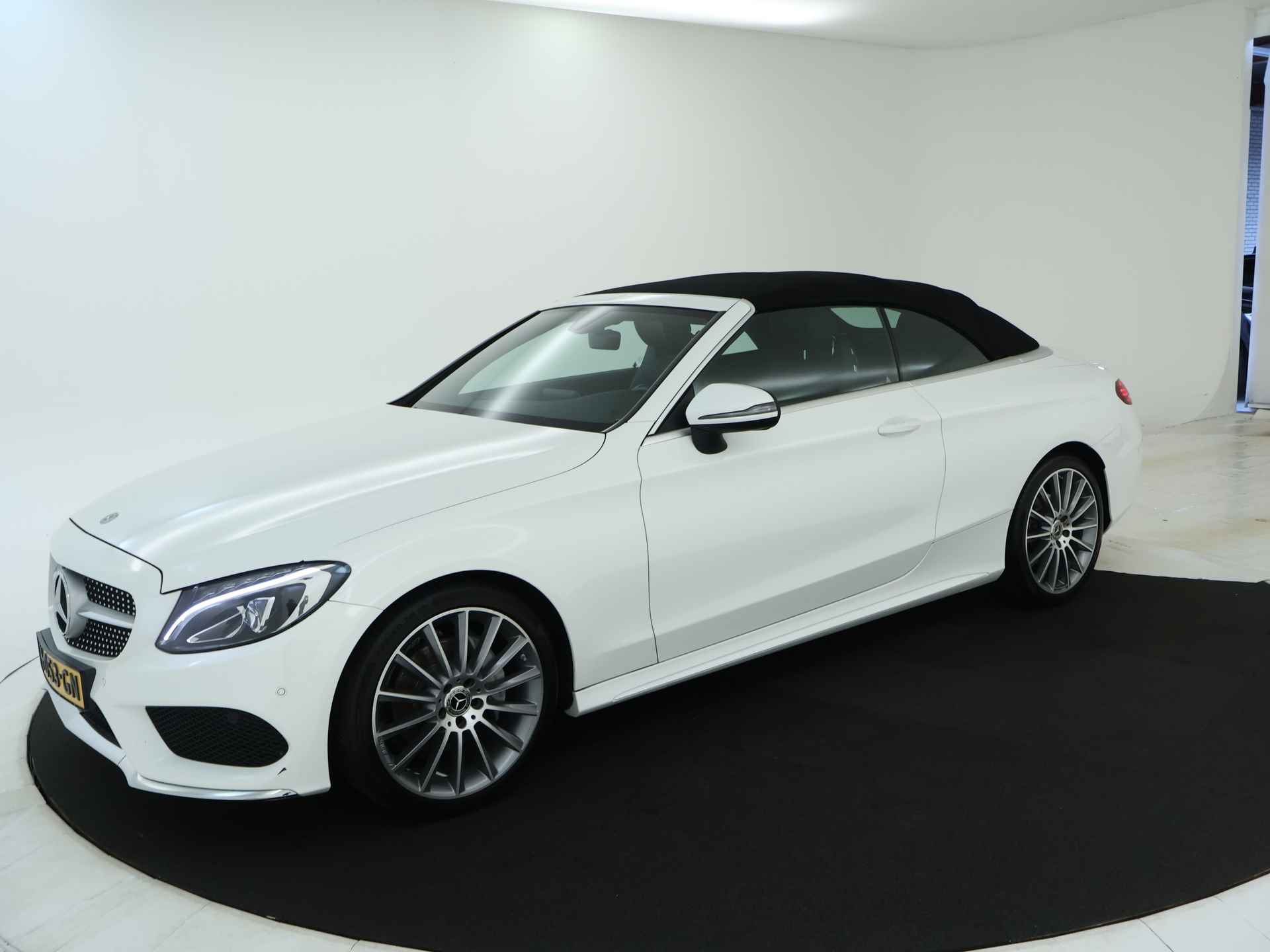 Mercedes-Benz C-Klasse Cabrio 180 AMG Sportpakket | Aircap & Airscarf | Burmester Sound | Sfeerverlichting | Stoelverwarming |  LED | - 43/46