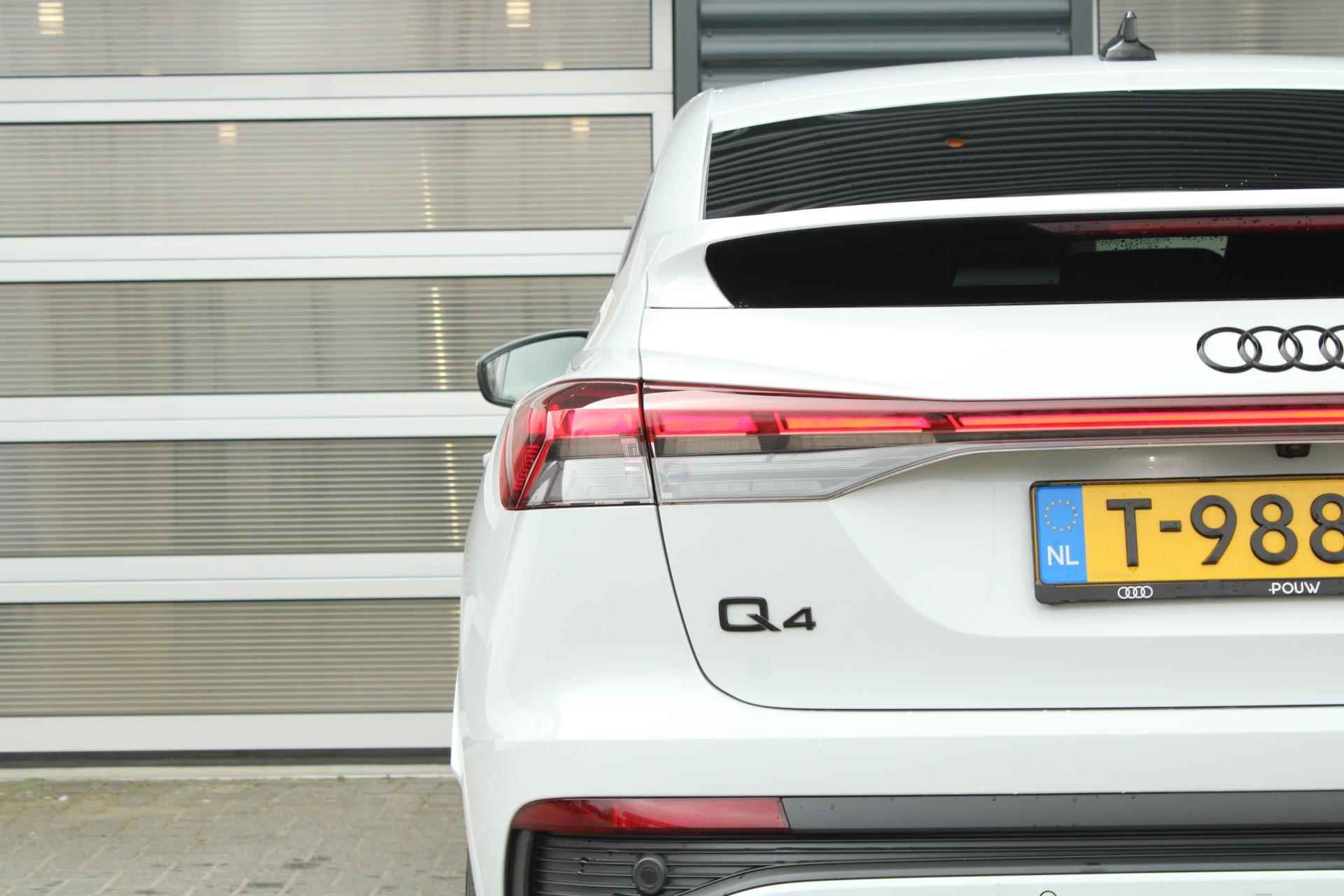 Audi Q4 Sportback e-tron 204pk 40 Advanced Edition 77 kWh | Adaptive Cruise | Zwart Optiek | Achteruitrijcamera - 10/54