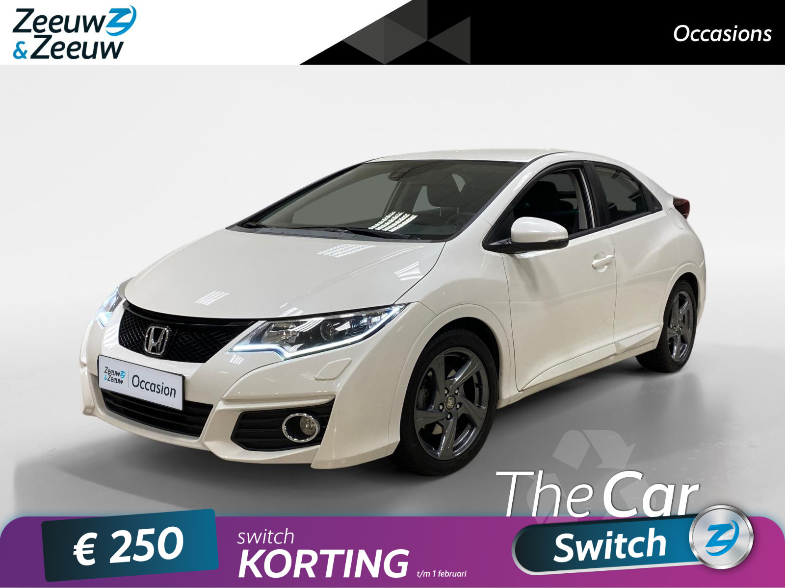 Honda Civic 1.4 ELEGANCE | NAVI | TREKHAAK | DEALERONDERHOUDEN |