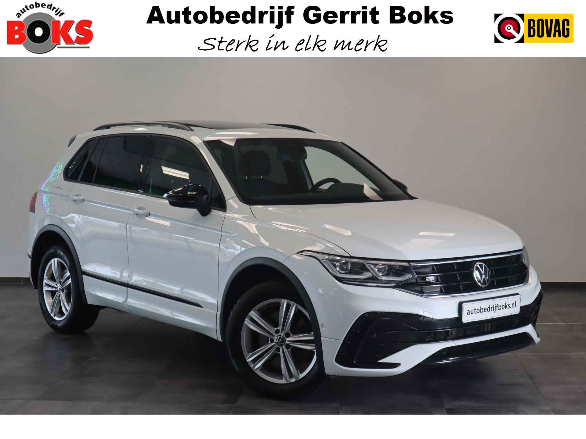 Volkswagen Tiguan 1.4 TSI eHybrid R-Line Business+ Panoramadak Elec.trekhaak Full-led 2 jaar garantie mogelijk* (vraag naar de voorwaarden) - 1/34