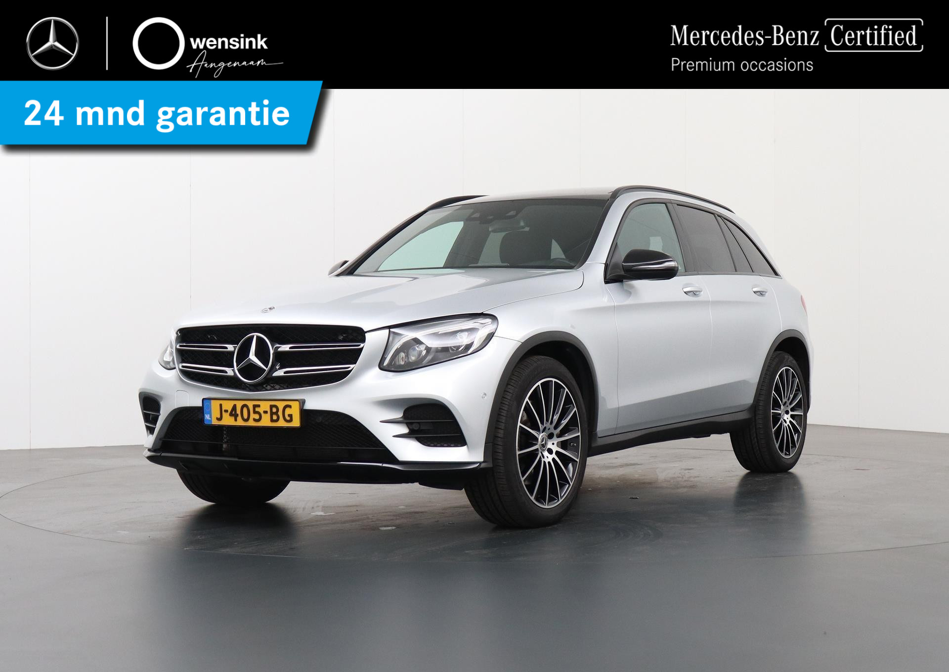 Mercedes-Benz GLC-klasse 250 4MATIC AMG NIGHT | Panoramadak | Trekhaak | Sfeerverlichting | Dodehoekassistent | DAB+ Radio | Achteruitrijcamera | 20 inch Multispaaks AMG | COMAND |