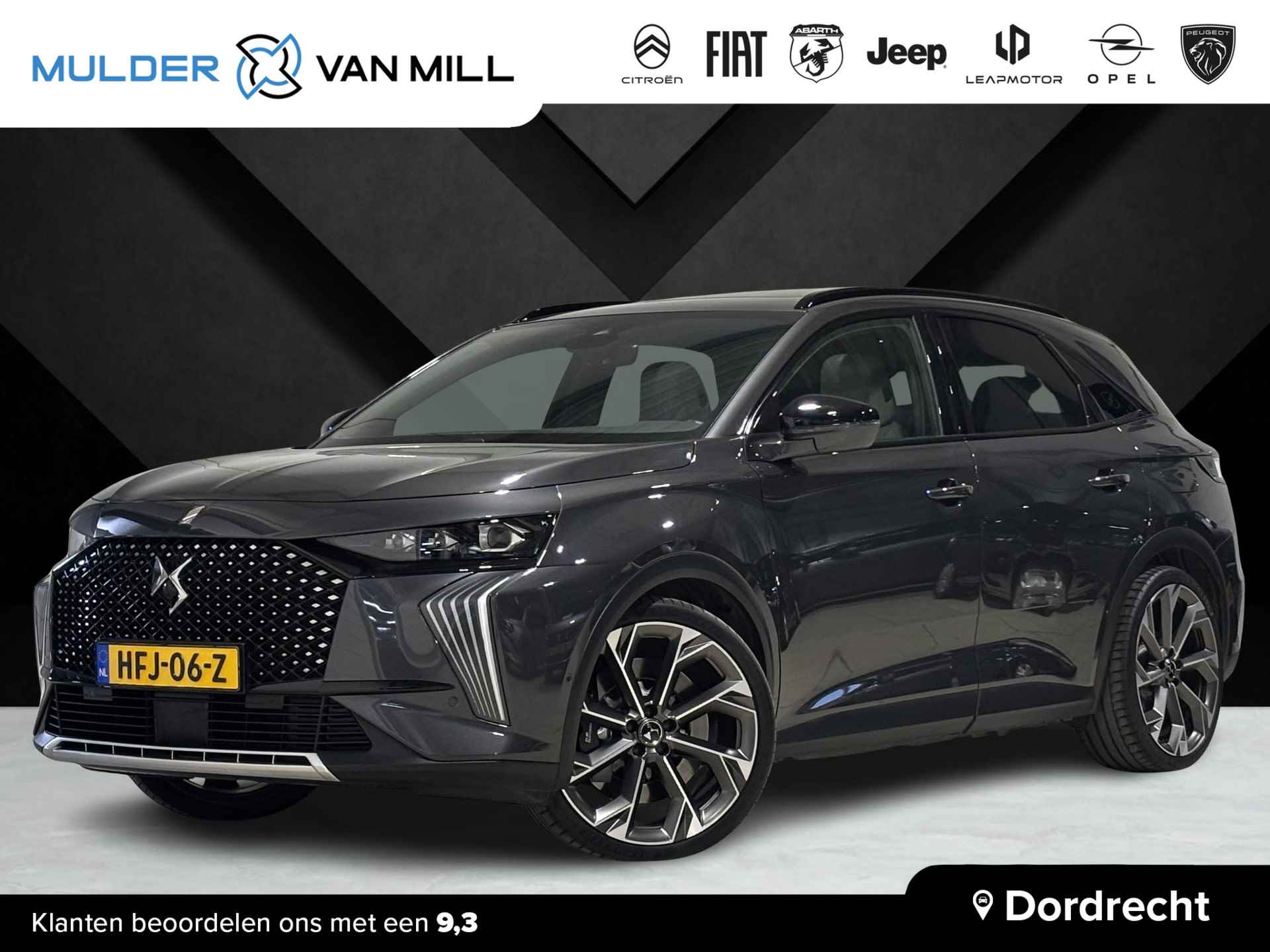 DS DS 7 SUV Opéra e-Tense 360pk 4x4 e-EAT8 AUTOMAAT | BLACK PACK | NIGHTVISION | SCHUIF/KANTELDAK | HANDSFREE A.KLEP | NAVI | 360° CAMERA | NAPPA LEDER | STOELKOELING + VERW. | MASSAGESTOELEN - 1/98