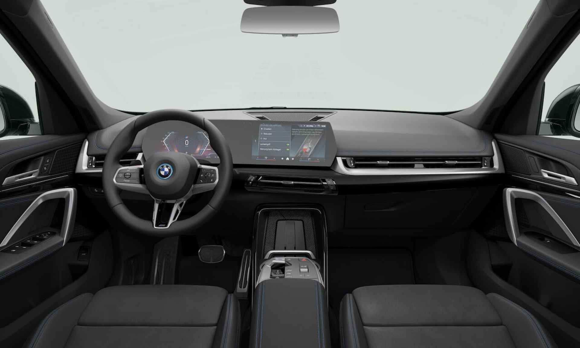 BMW iX1 eDrive20 67 kWh M Sportpakket | Premium Pack | Trekhaak met elektrisch wegklapbare kogel | Dakdraagsysteem M hoogglans Shadow Li - 3/4
