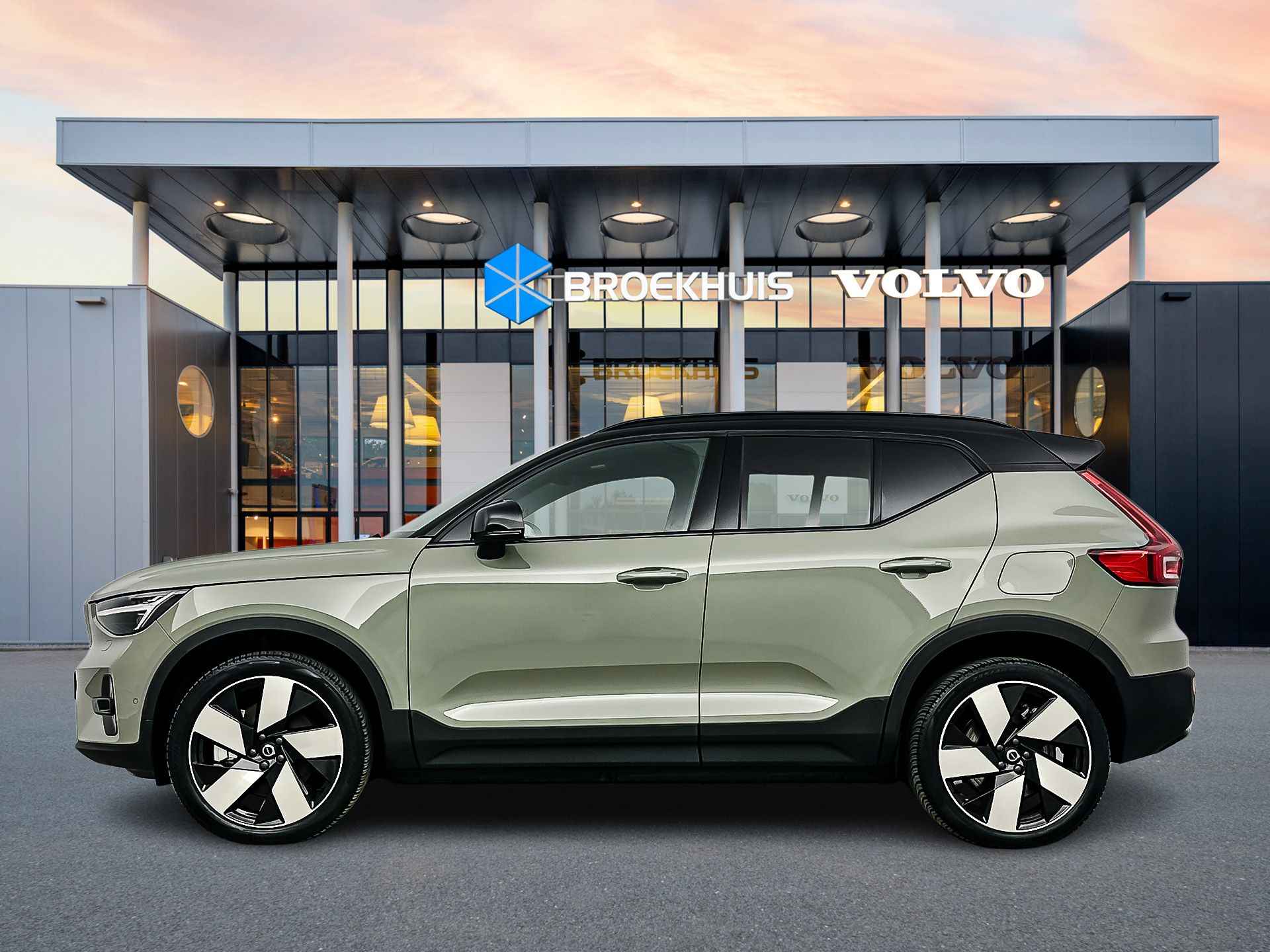 Volvo XC40 Single Motor Extended Range Ultimate 82 kWh | 20" | Pixel LED | Microtech / Nubuck bekleding | Getint glas - 9/69