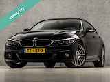 BMW 4 Serie Gran Coupé 418i M Sport High Executive Automaat (SCHUIFDAK, CARBON BLACK, M PAKKET, BRUIN LEDER, DEALER ONDERHOUDEN, GROOT NAVI, STOELVERWARMING, SPORTSTOELEN, GETINT GLAS, PARKEERSENSOREN, NIEUWSTAAT)