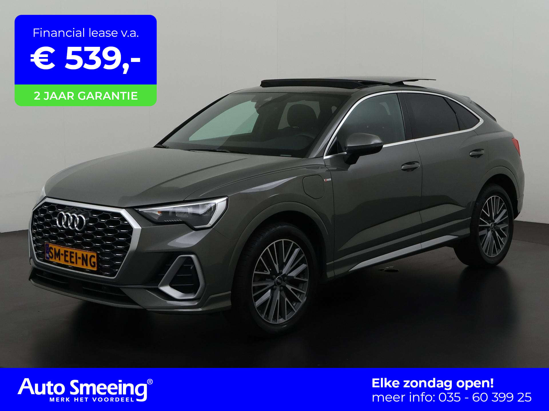 Audi Q3 Sportback 45 TFSIe S-Line | Panoramadak | Plug-In | Zondag Open!