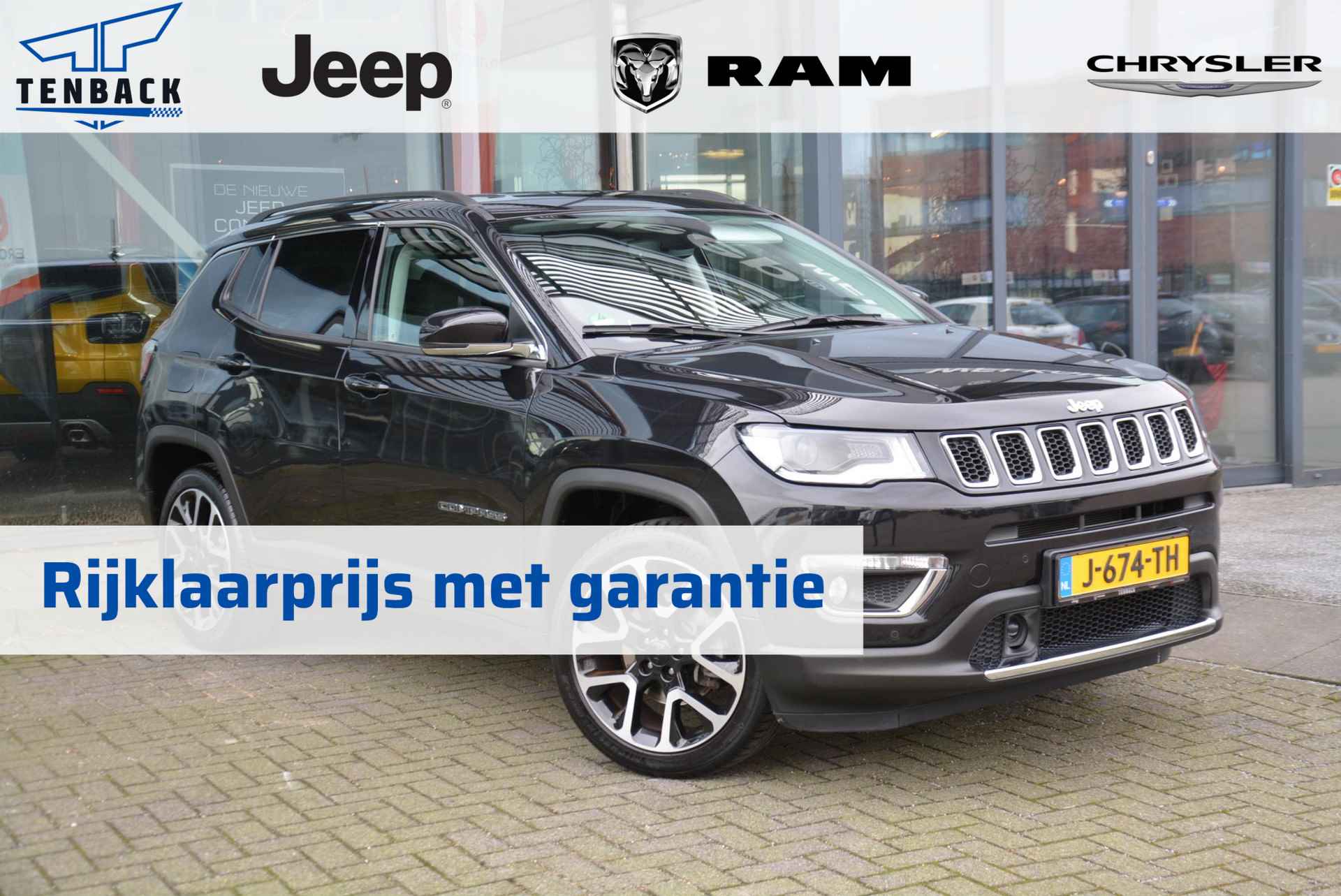 Jeep Compass 1.3T Limited | 1e eigenaar | BTW auto | Rijklaarprijs met garantie - 1/35