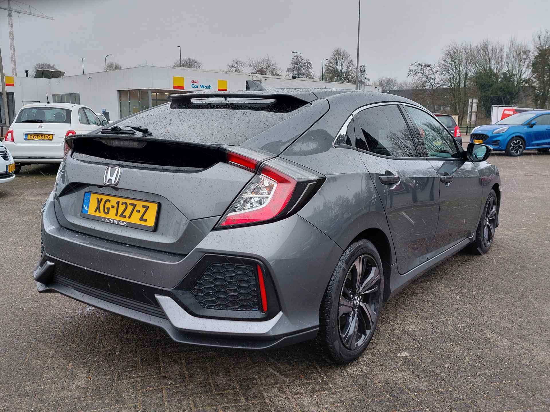 Honda Civic 1.0 i-VTEC 126pk Automaat Elegance | Navi | Apple Carplay+Android Auto | Clima | Adap.Cruise | Pdc V+A+Camera | Rijstrook+Licht+Regensensor | Mistlampen | Privacy Glass | 17''lm - 4/38