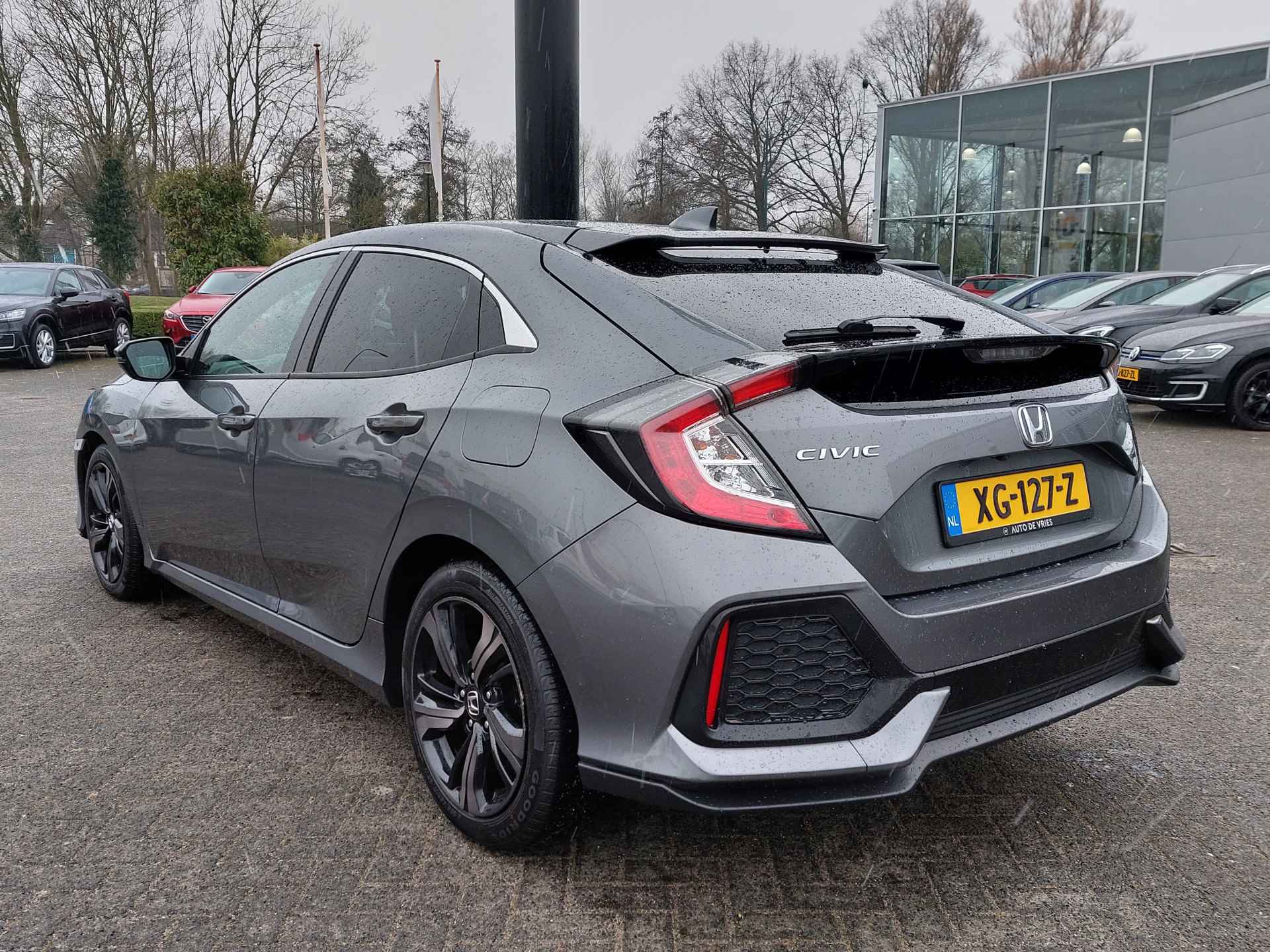 Honda Civic 1.0 i-VTEC 126pk Automaat Elegance | Navi | Apple Carplay+Android Auto | Clima | Adap.Cruise | Pdc V+A+Camera | Rijstrook+Licht+Regensensor | Mistlampen | Privacy Glass | 17''lm - 5/38