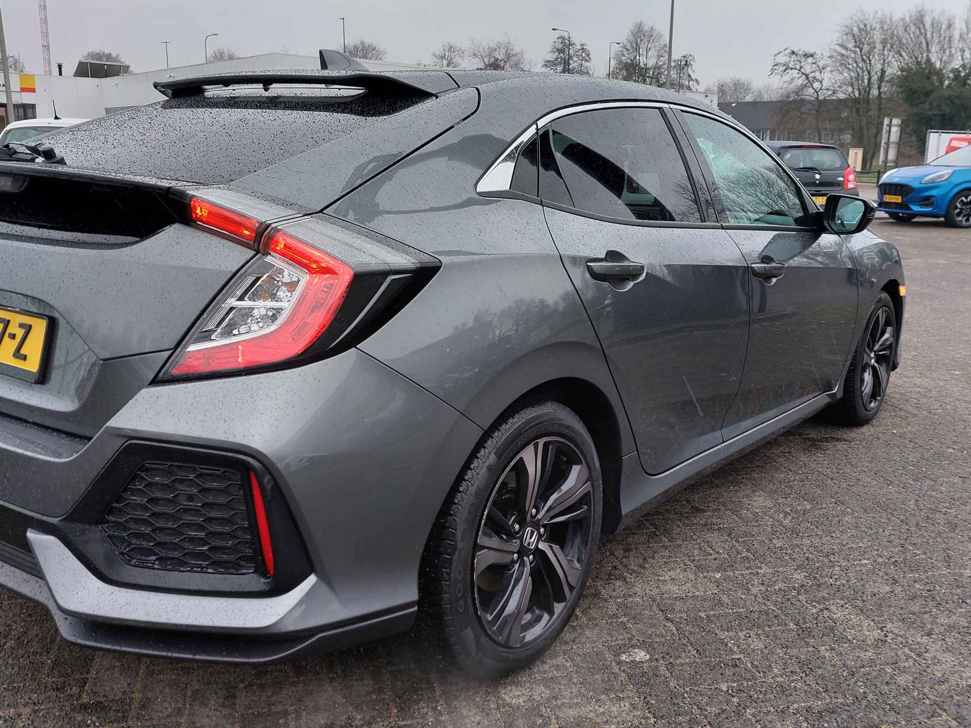 Honda Civic 1.0 i-VTEC 126pk Automaat Elegance | Navi | Apple Carplay+Android Auto | Clima | Adap.Cruise | Pdc V+A+Camera | Rijstrook+Licht+Regensensor | Mistlampen | Privacy Glass | 17''lm - 37/38