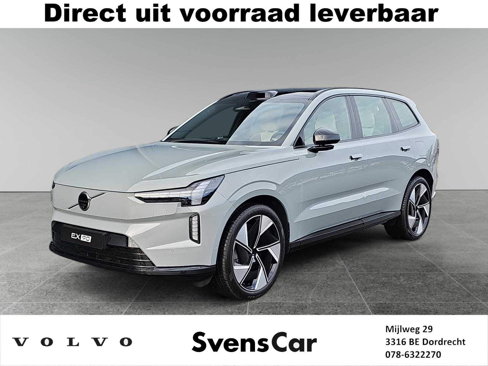 Volvo EX90 Twin Motor Performance Ultra 7p. 111 kWh | Luchtvering | Bowers & Wilkins Audio | Panoramisch dak |