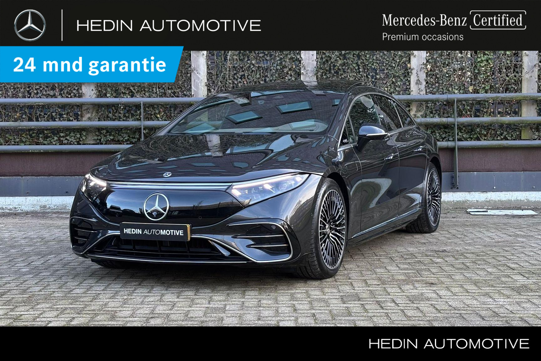 Mercedes-Benz EQS EQS 450+ Launch Edition AMG Line Exterieur | Premium Plus Pakket | MBUX Hyperscreen | Airmatic | Stoelventilatie/verwarming | Burmester Audio | Sfeerverlichting | Keyless-Go