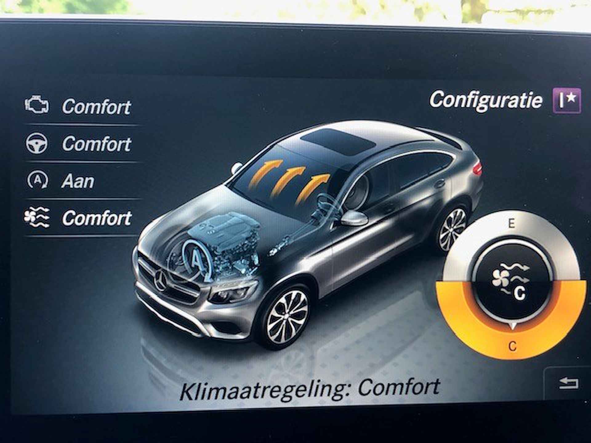 Mercedes-Benz GLC Coupé 350 d 4MATIC AMG-STYLE COMAND NAVIGATIE, BURMESTER, LEER, GEVENTILEERDE STOELEN, STOELVERWARMING, DISTRONIC, DODEHOEK ASSIST, SPOORASSIST, SCHUIF/KANTELDAK, PARKEERHULP V/A, 360 GRADEN CAMERA, ELEC. ACHTERKLEP, LED-LICHT, 19"AMG-VELGEN, ENZ. ENZ. FULL OPTIONS!! - 106/221