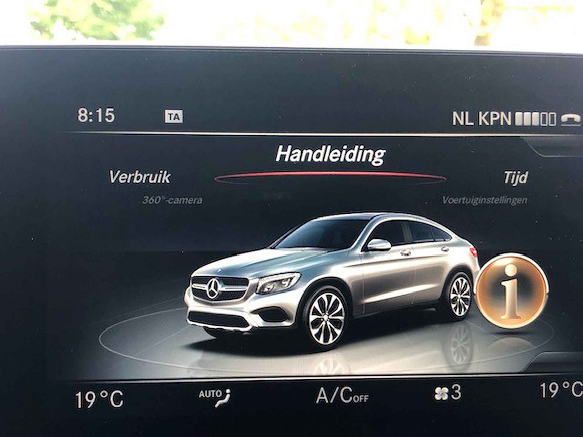 Mercedes-Benz GLC Coupé 350 d 4MATIC AMG-STYLE COMAND NAVIGATIE, BURMESTER, LEER, GEVENTILEERDE STOELEN, STOELVERWARMING, DISTRONIC, DODEHOEK ASSIST, SPOORASSIST, SCHUIF/KANTELDAK, PARKEERHULP V/A, 360 GRADEN CAMERA, ELEC. ACHTERKLEP, LED-LICHT, 19"AMG-VELGEN, ENZ. ENZ. FULL OPTIONS!! - 122/221