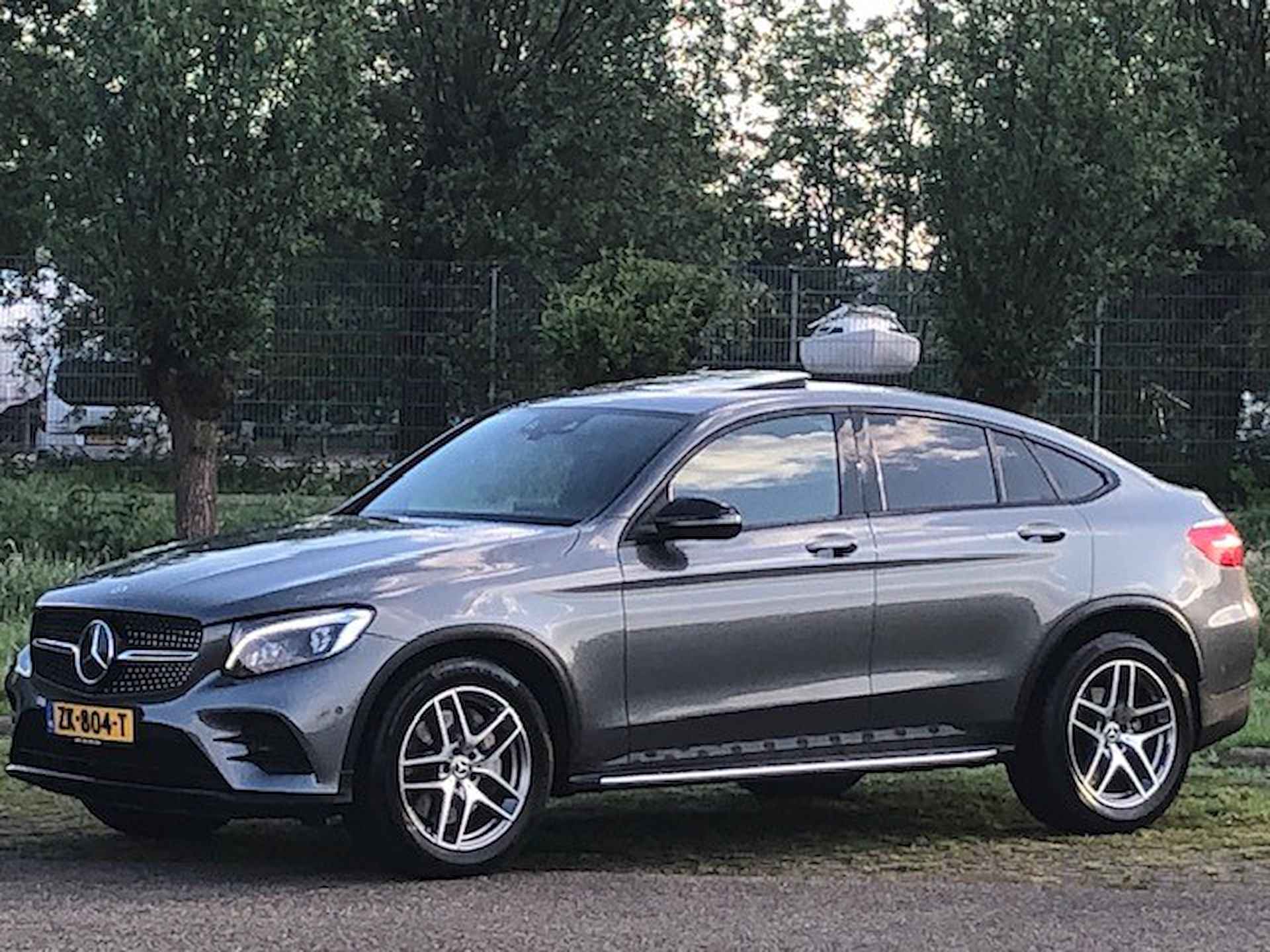 Mercedes-Benz GLC Coupé 350 d 4MATIC AMG-STYLE COMAND NAVIGATIE, BURMESTER, LEER, GEVENTILEERDE STOELEN, STOELVERWARMING, DISTRONIC, DODEHOEK ASSIST, SPOORASSIST, SCHUIF/KANTELDAK, PARKEERHULP V/A, 360 GRADEN CAMERA, ELEC. ACHTERKLEP, LED-LICHT, 19"AMG-VELGEN, ENZ. ENZ. FULL OPTIONS!! - 1/221